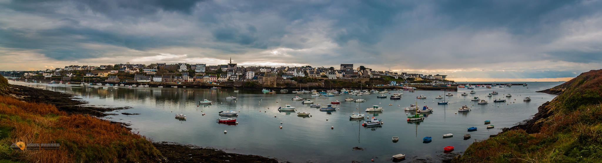Sigma 17-70mm F2.8-4 DC Macro OS HSM sample photo. Le conquet en panorama photography