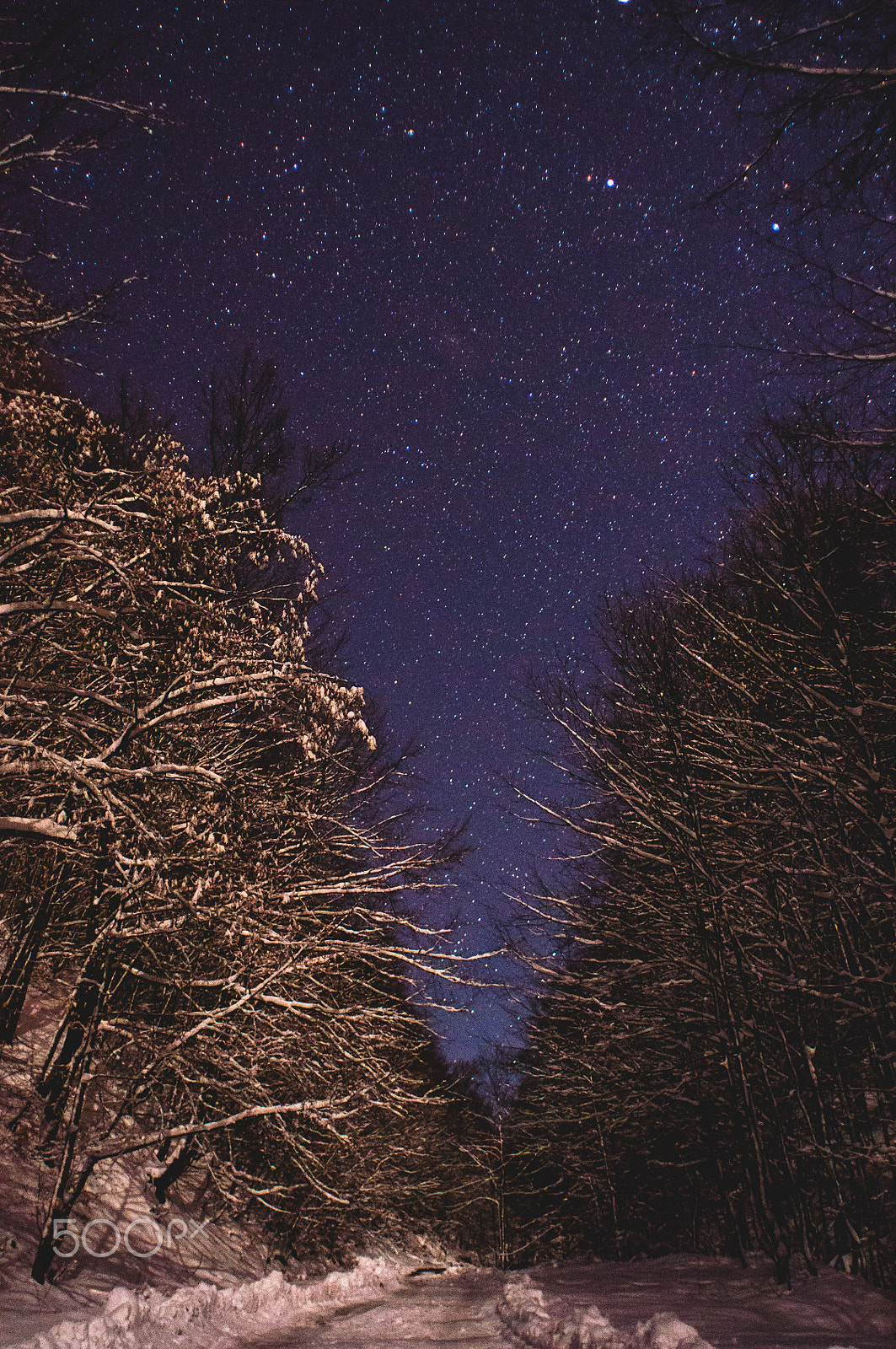 Nikon D90 + Nikon AF Nikkor 20mm F2.8D sample photo. Winter nights photography