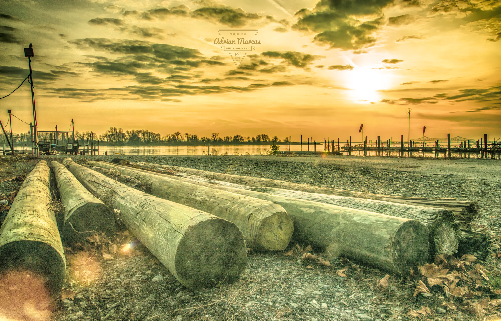 Nikon D3200 + Sigma 18-35mm F1.8 DC HSM Art sample photo. Sun reflecting on the wood logs photography