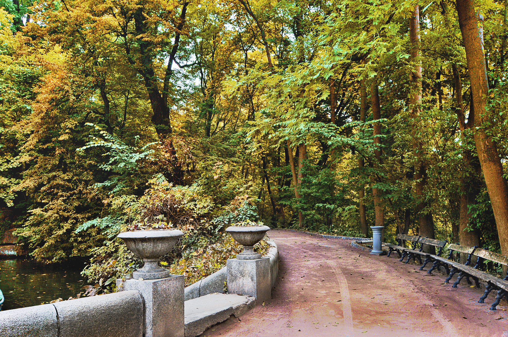 Аллеи Софиевского парка