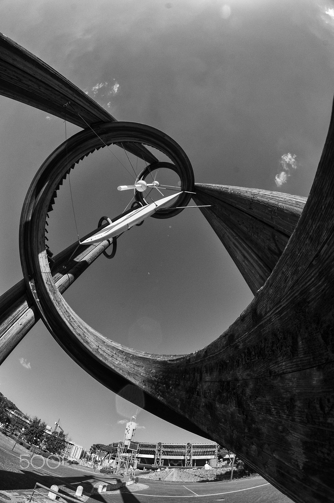 Nikon D2X + Samyang 8mm F3.5 Aspherical IF MC Fisheye sample photo. Stairway to heaven photography