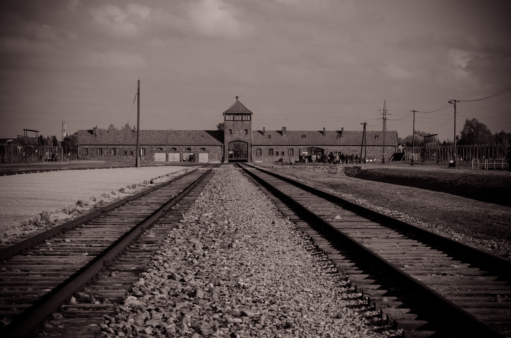 Nikon D7000 + AF Zoom-Nikkor 35-70mm f/2.8D sample photo. Auschwitz concentration camp photography