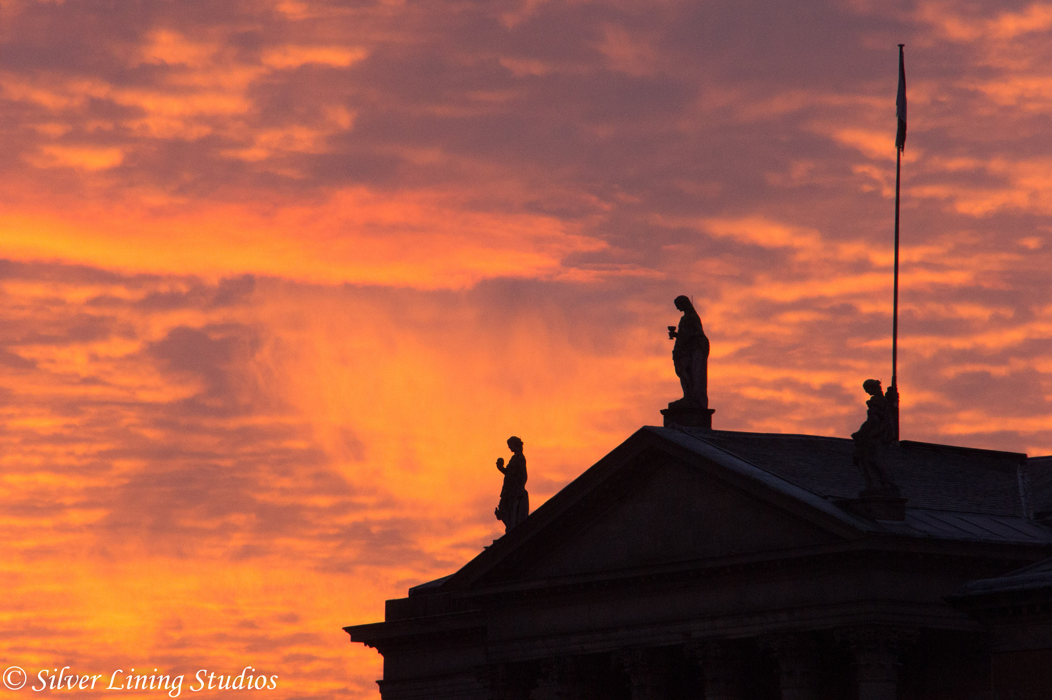 Sony Alpha NEX-3 sample photo. Sunrise at kedleston hall photography