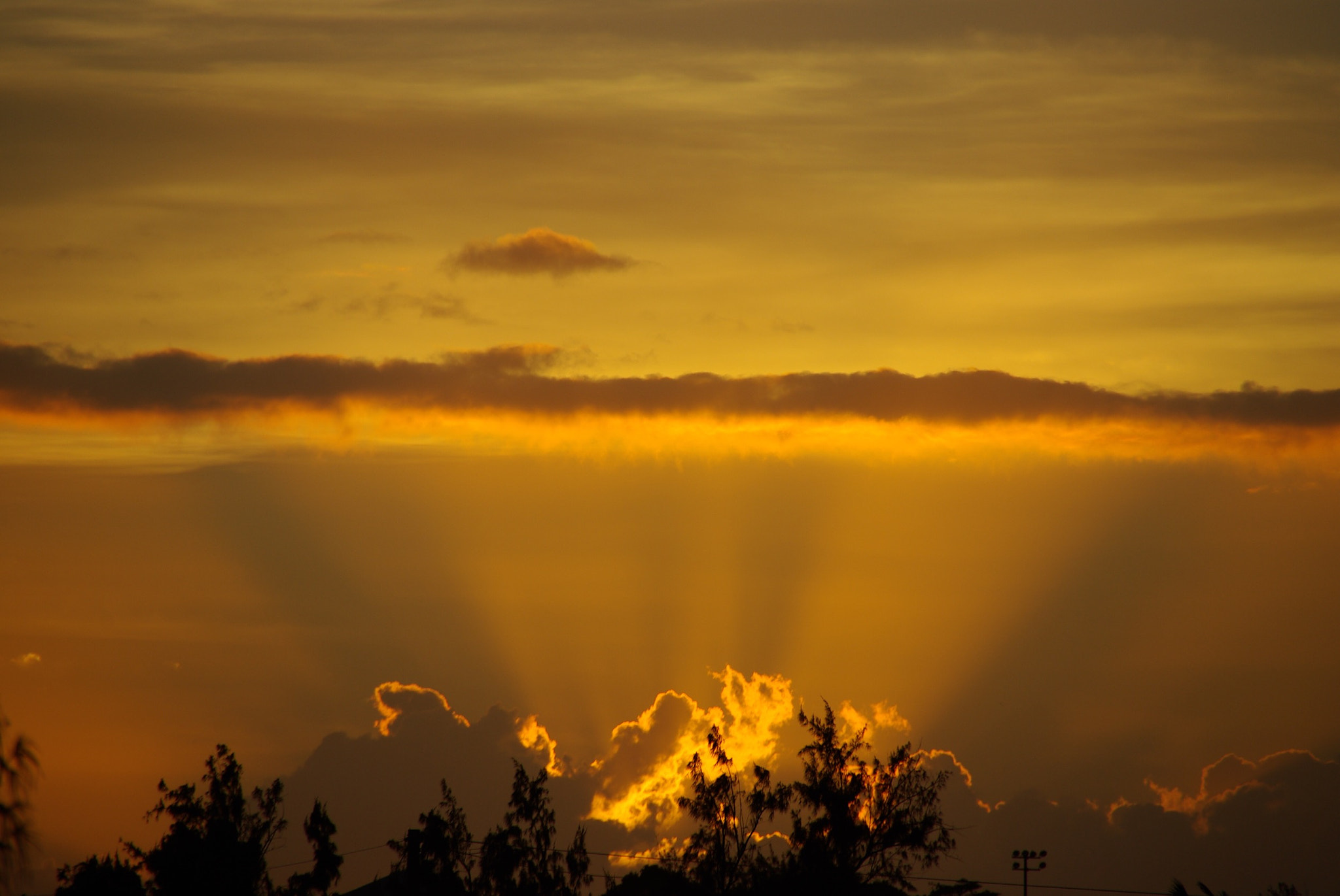 Pentax K10D + Tamron AF 18-250mm F3.5-6.3 Di II LD Aspherical (IF) Macro sample photo. Fire in the sky photography