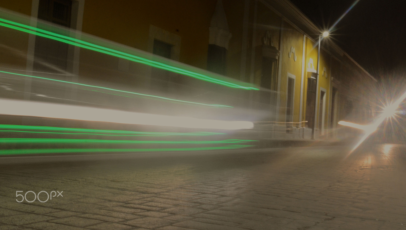Nikon D7000 + Nikon AF Nikkor 28mm F2.8D sample photo. Izamal lights photography