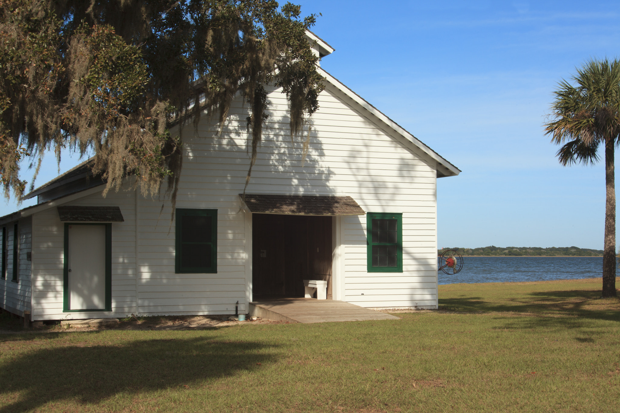 Canon EF 28-200mm F3.5-5.6 USM sample photo. Historic building cumberland island national seashore georgia photography