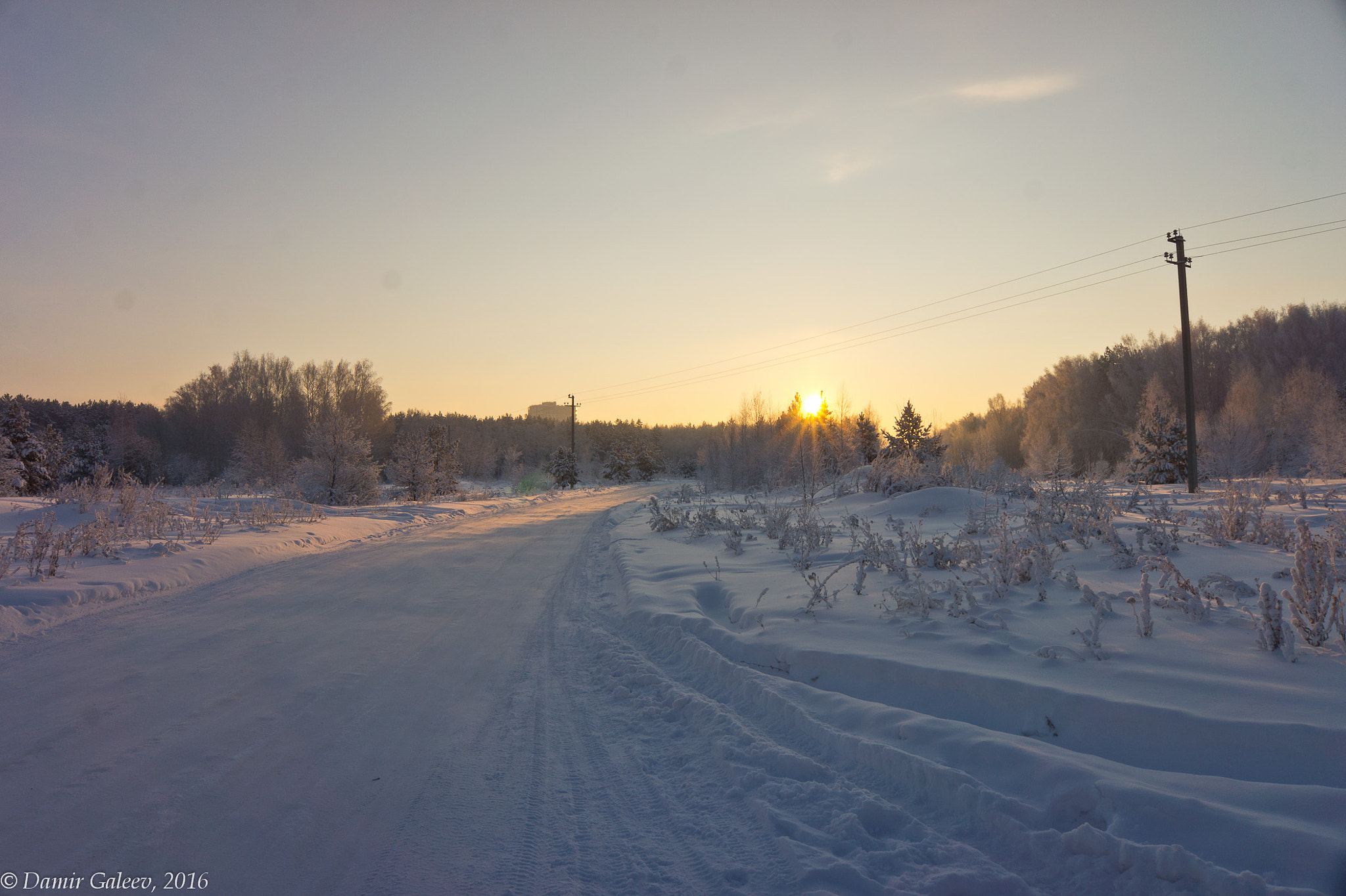 Sony Alpha NEX-7 sample photo. This snowy winter photography