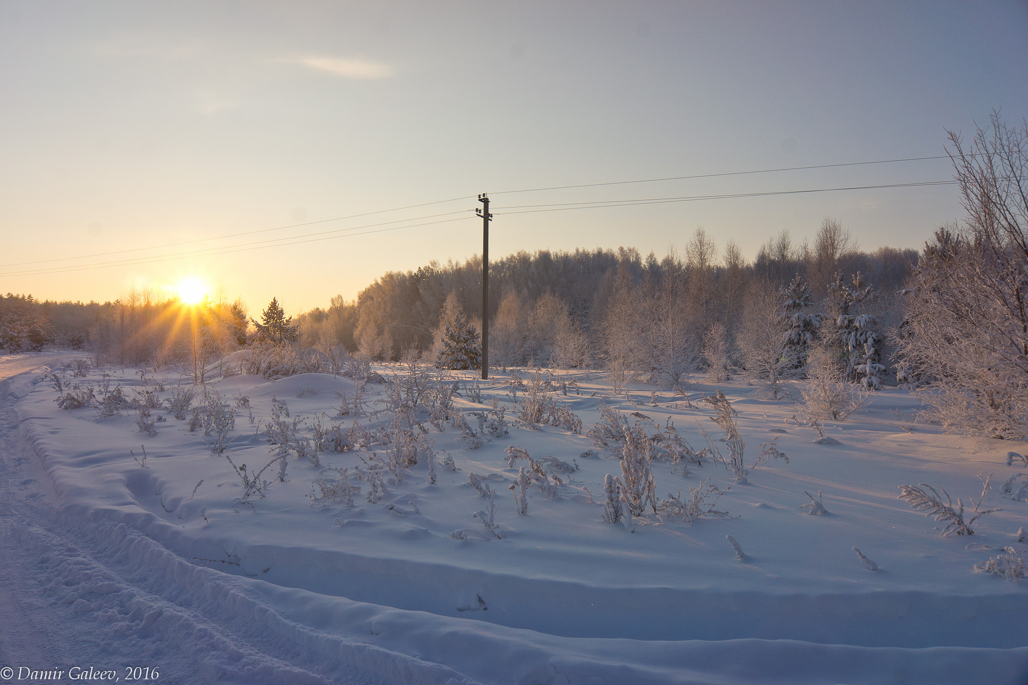 Sony Alpha NEX-7 sample photo. This snowy winter photography