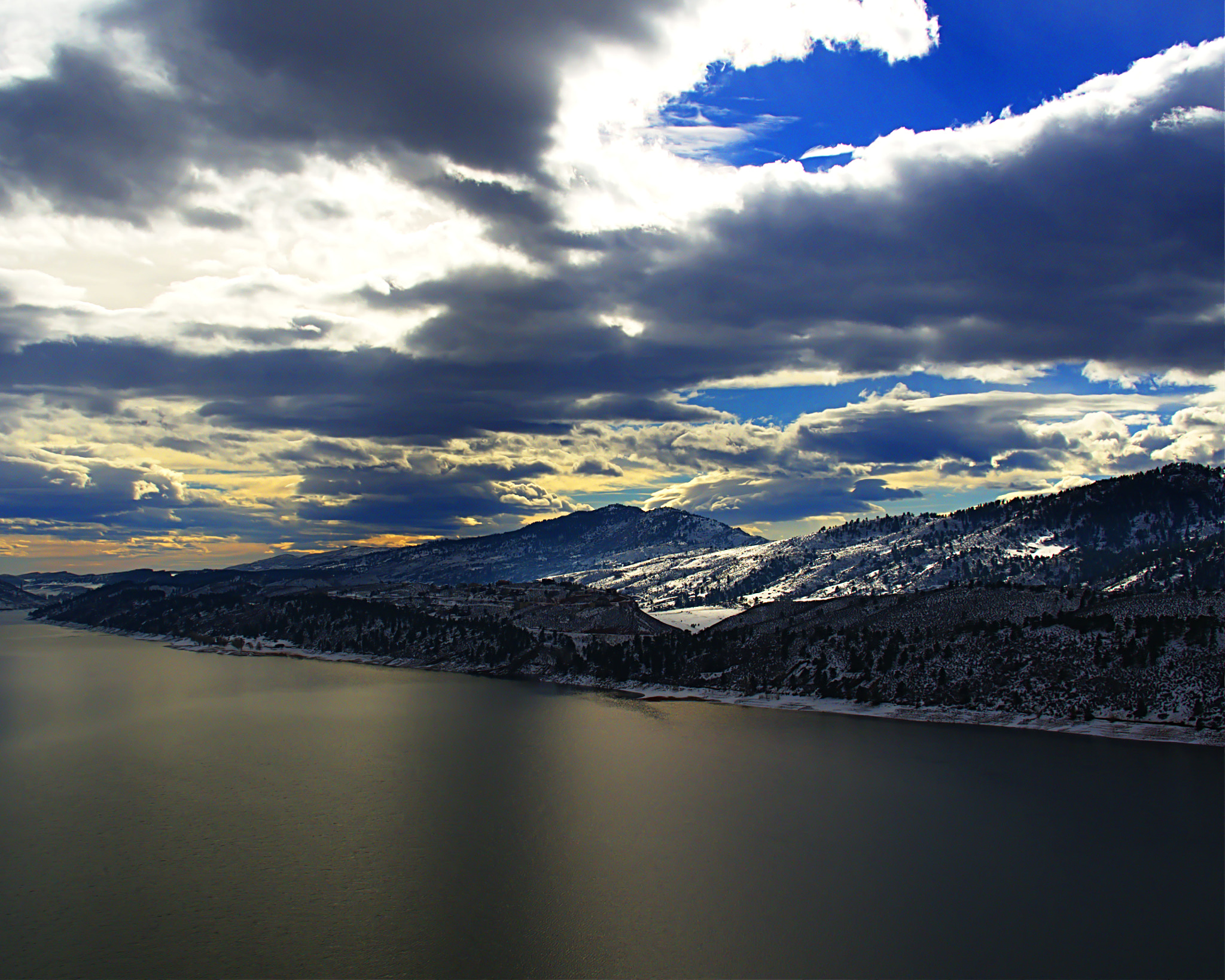 Olympus OM-D E-M5 sample photo. Ft. collins cloudy day photography