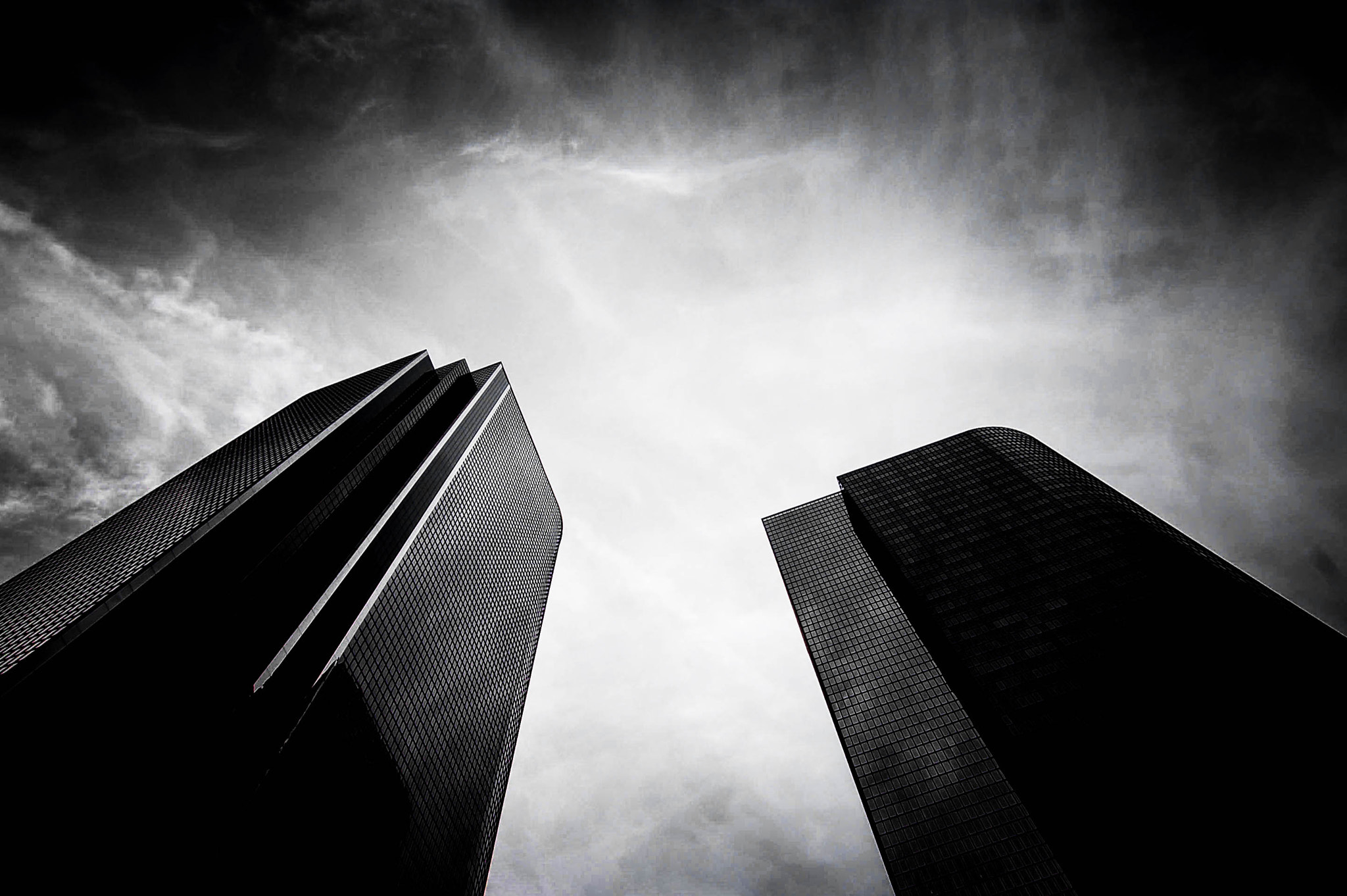 Nikon D50 sample photo. Black towers photography