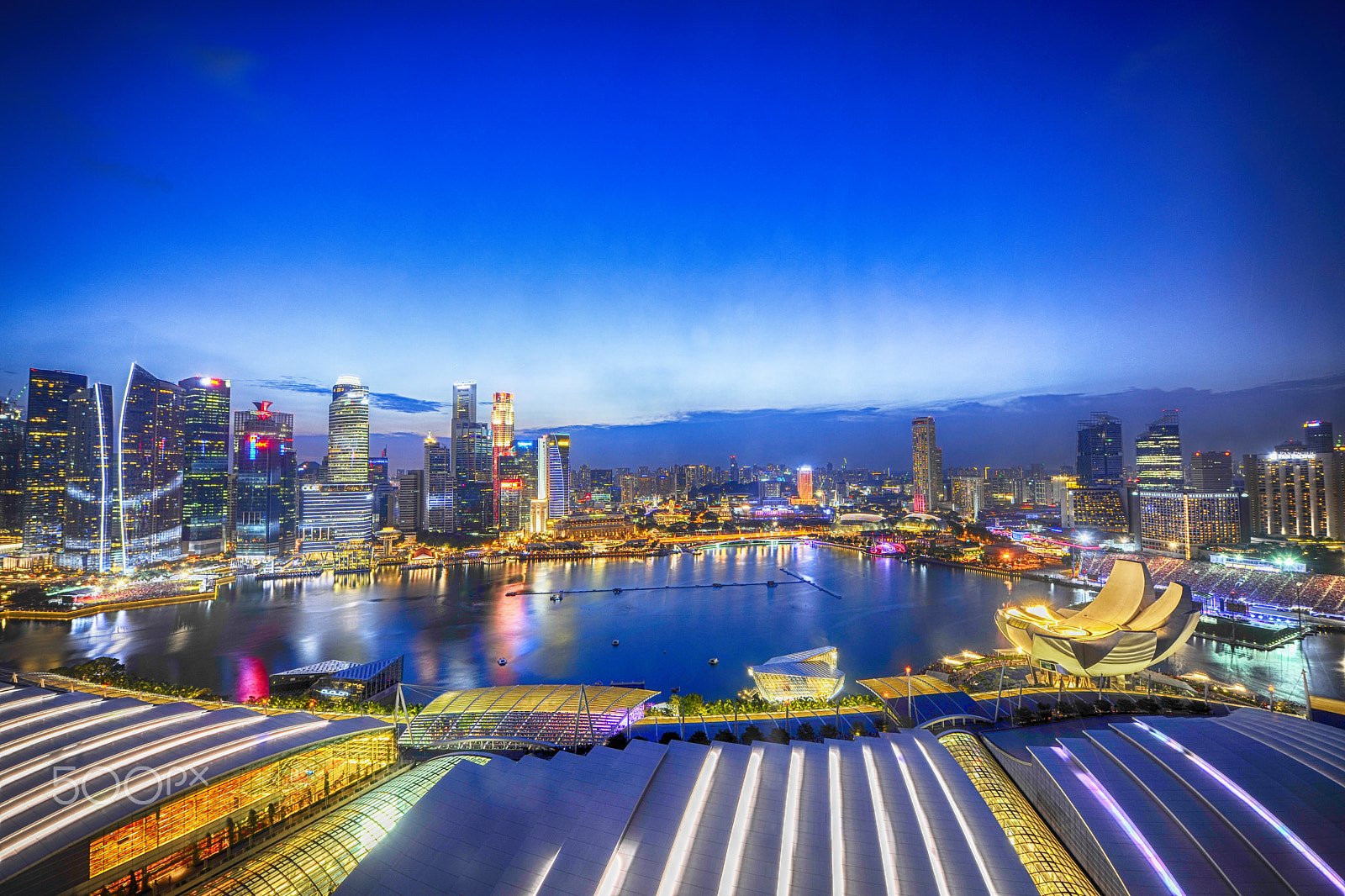Nikon D3X sample photo. Mbs night view photography