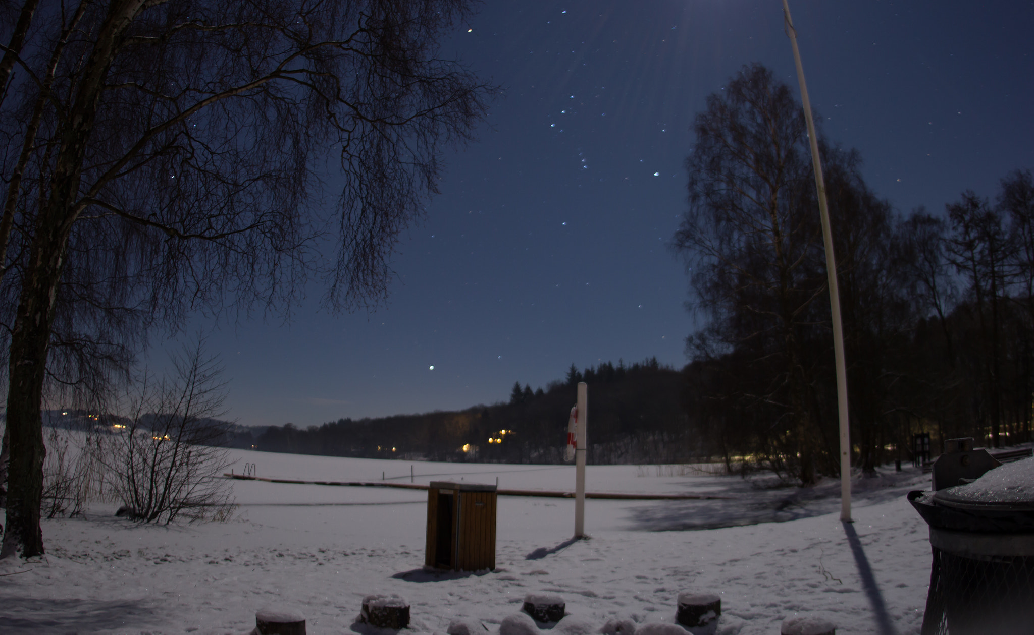 Canon EOS 550D (EOS Rebel T2i / EOS Kiss X4) + Sigma 15mm f/2.8 EX Fisheye sample photo. Stars at the sea photography