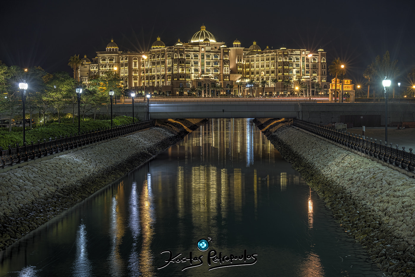 AF Zoom-Nikkor 28-70mm f/3.5-4.5D sample photo. Kempimski hotel, doha, qatar photography