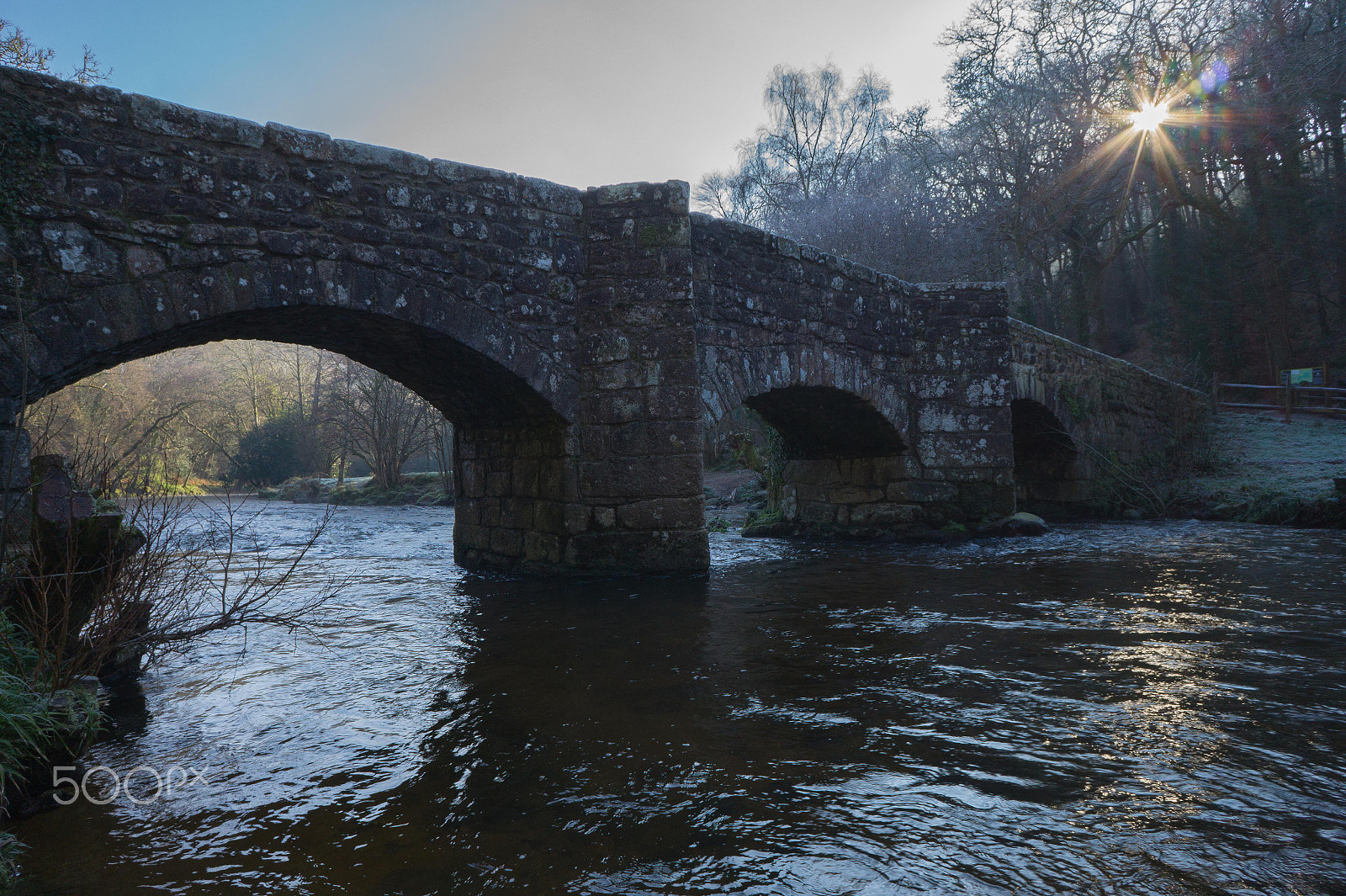 Sony Alpha a5000 (ILCE 5000) + Sony E 16mm F2.8 sample photo. Fingle bridge, devon photography