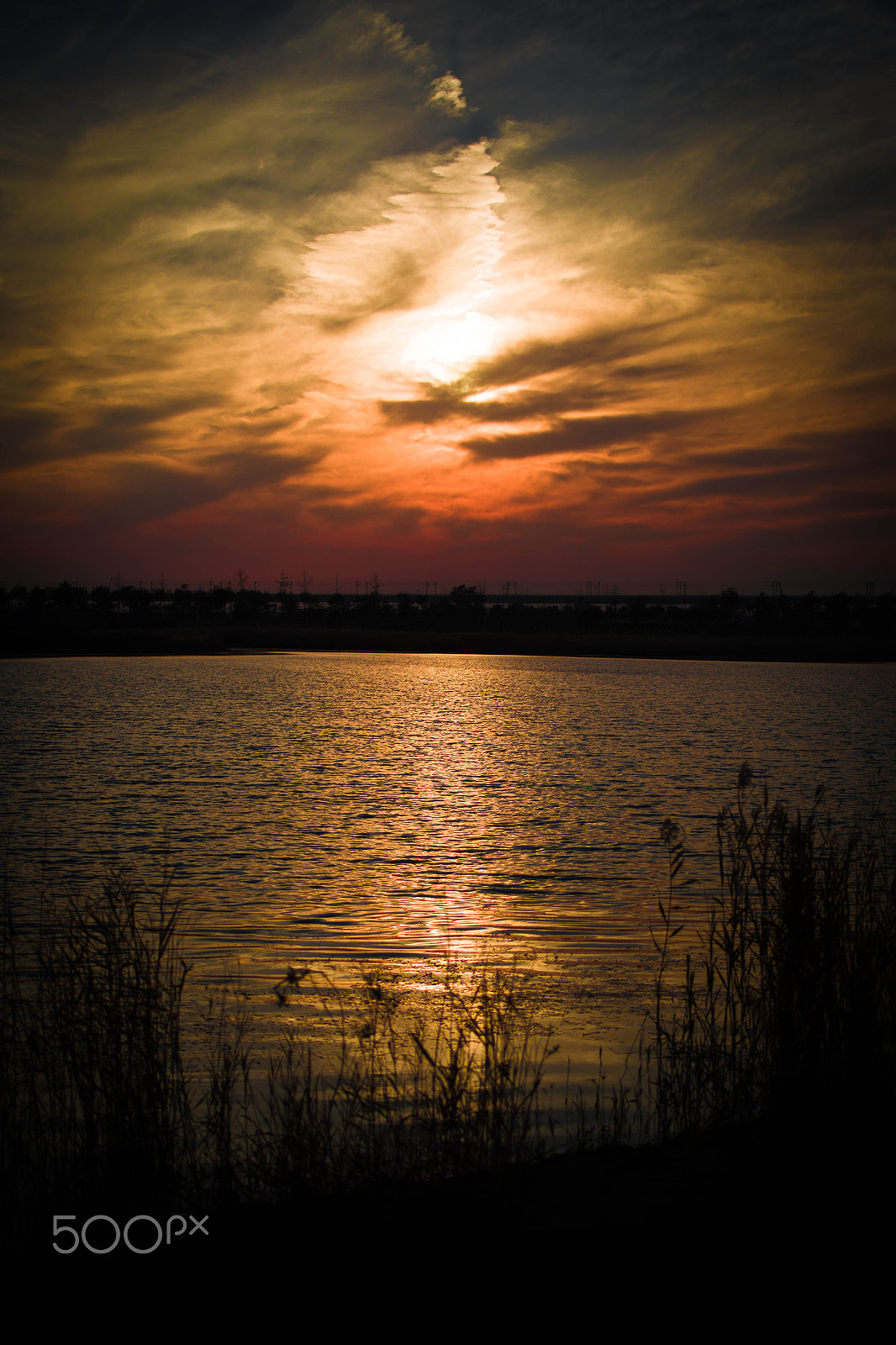 Canon EF 28-80mm f/2.8-4L sample photo. The sunset photography