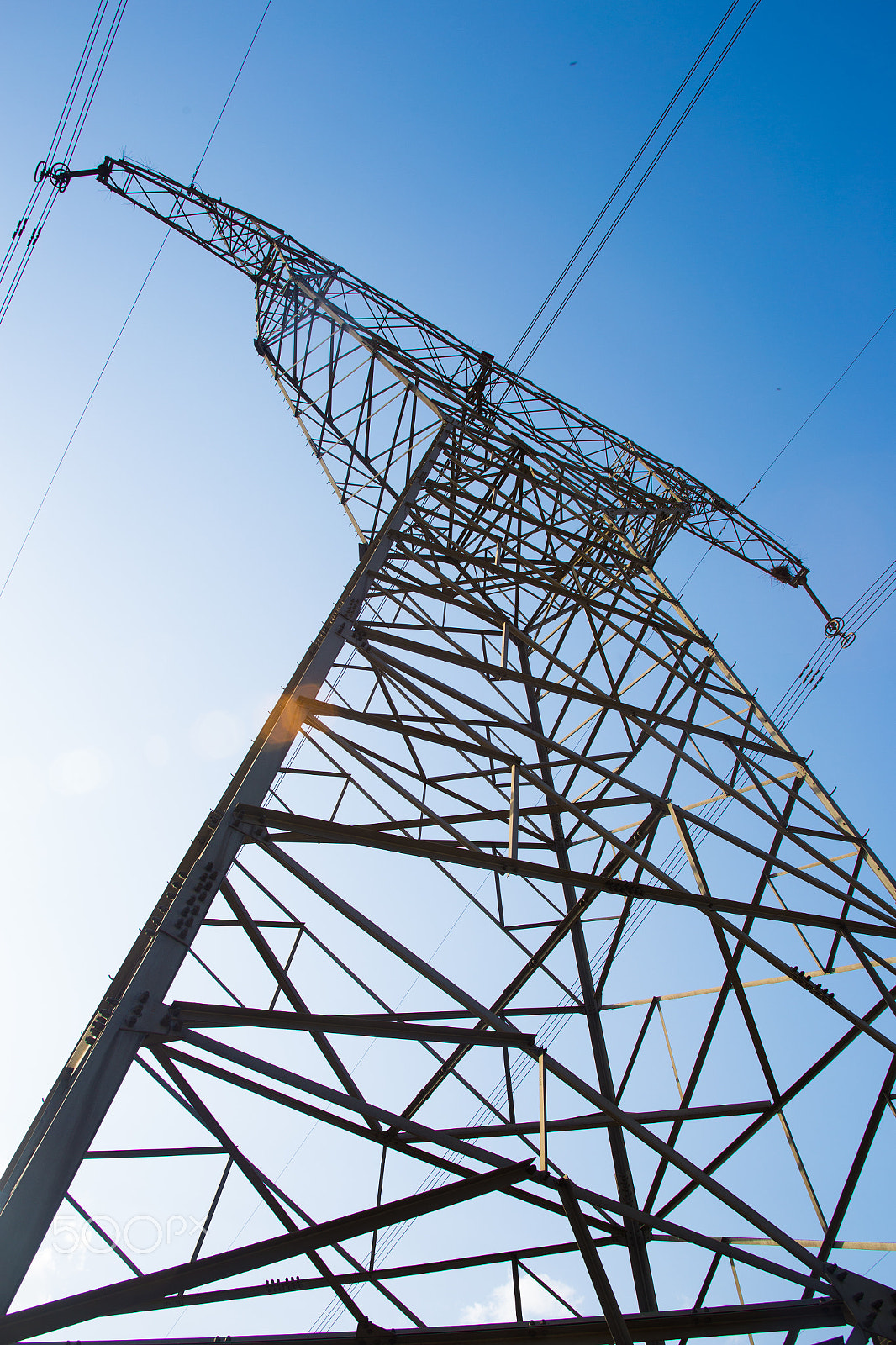 Canon EF 28-80mm f/2.8-4L sample photo. Electricity pylons photography