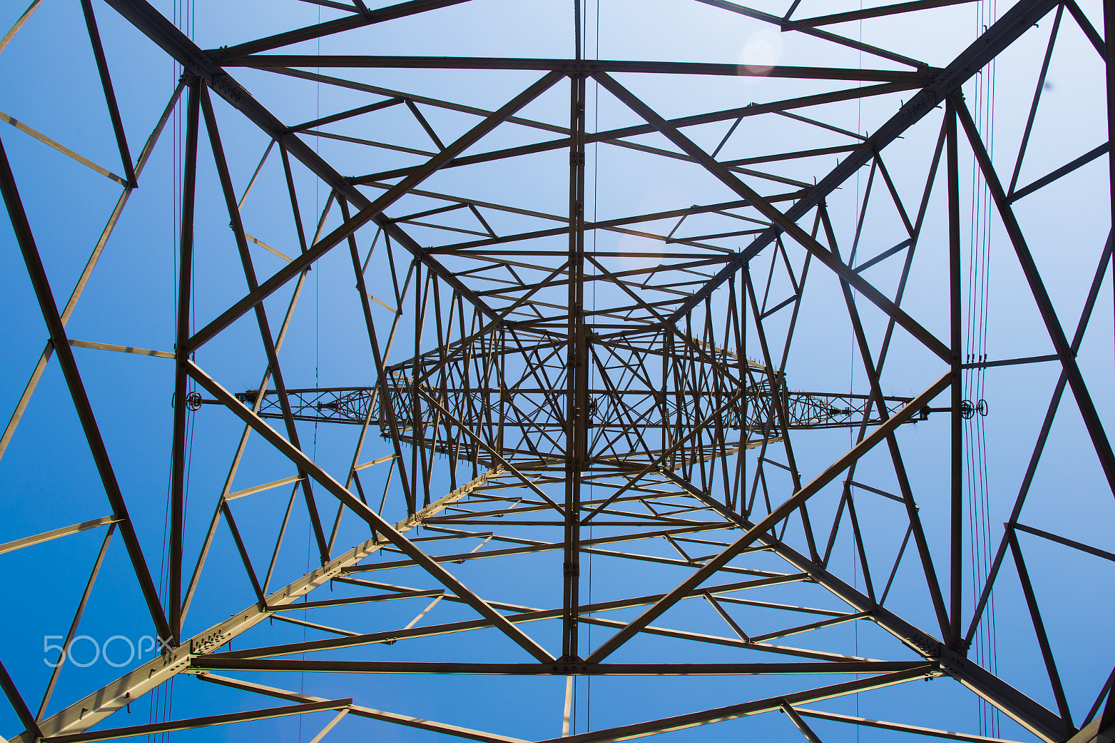 Canon EF 28-80mm f/2.8-4L sample photo. Electricity pylons photography