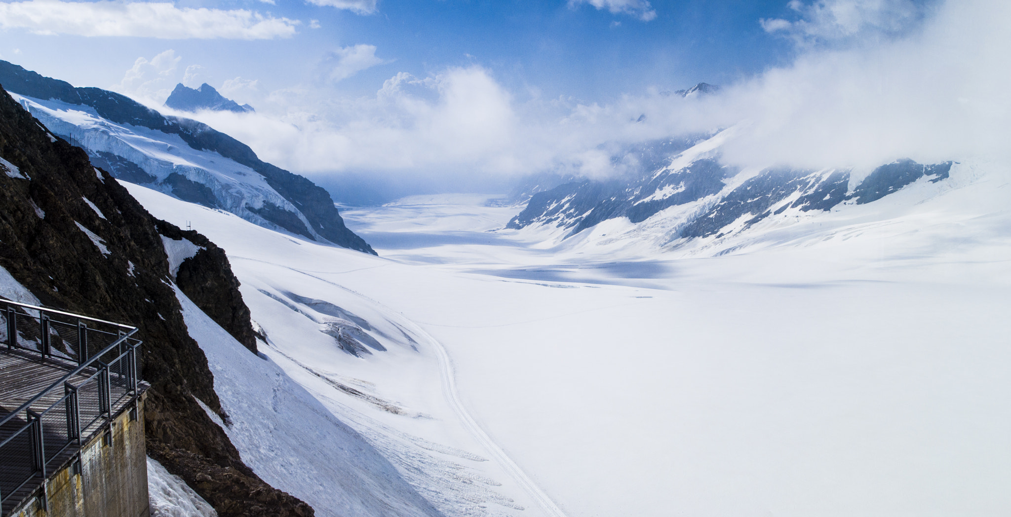 Nikon AF-S Nikkor 24mm F1.4G ED sample photo. Jungfraujoch photography