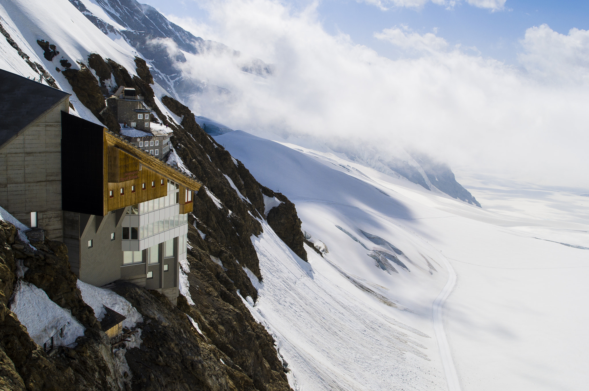 Nikon AF-S Nikkor 24mm F1.4G ED sample photo. Jungfraujoch photography