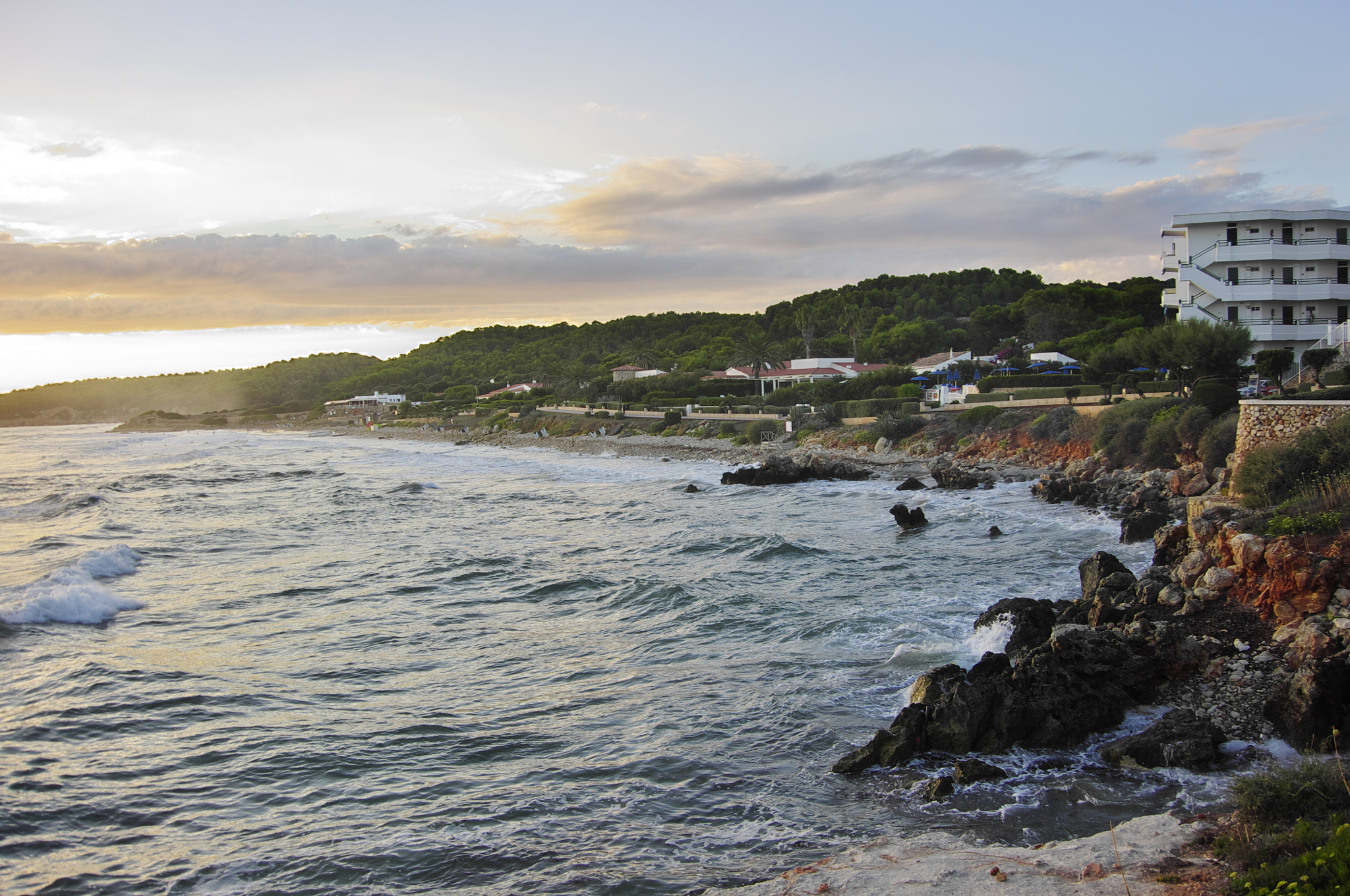 Pentax K-x sample photo. Sea and sunset photography