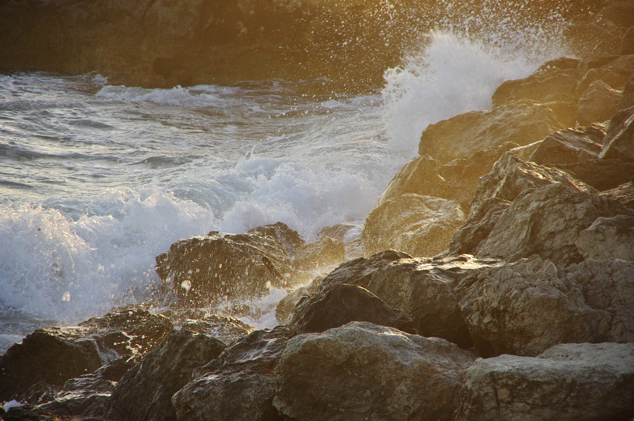 Pentax K-x sample photo. Sea and sunset photography