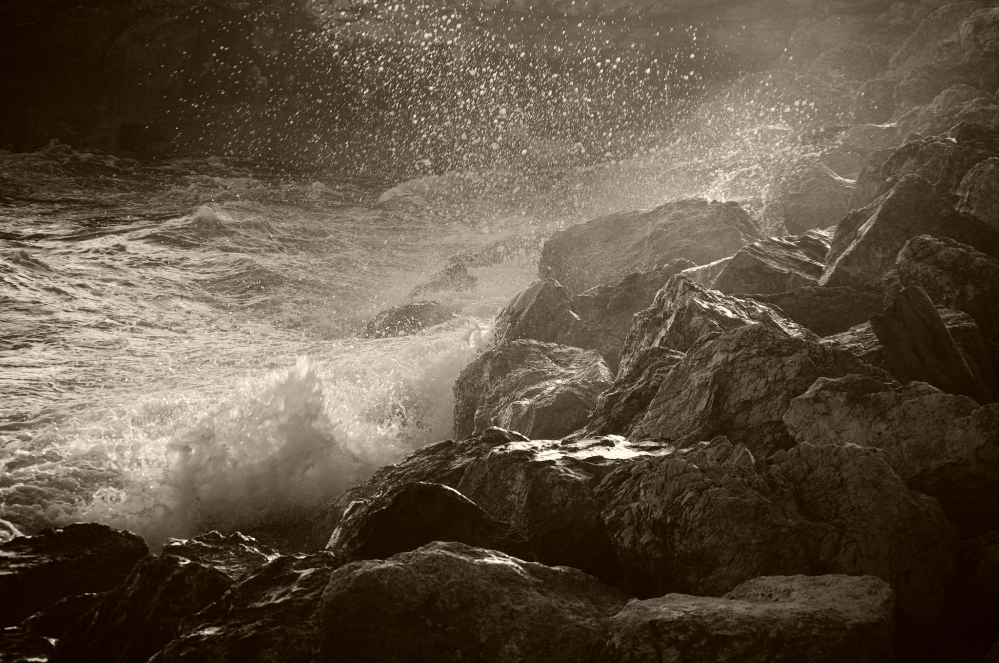 Pentax K-x sample photo. Sea and sunset photography