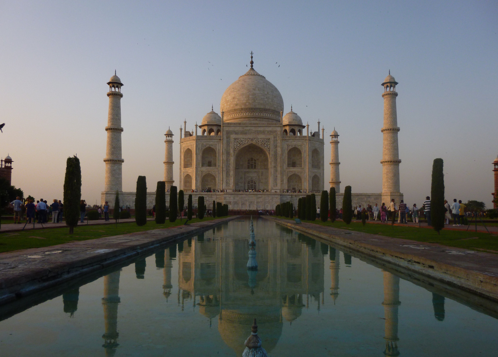 Panasonic DMC-SZ3 sample photo. Last light at the taj photography