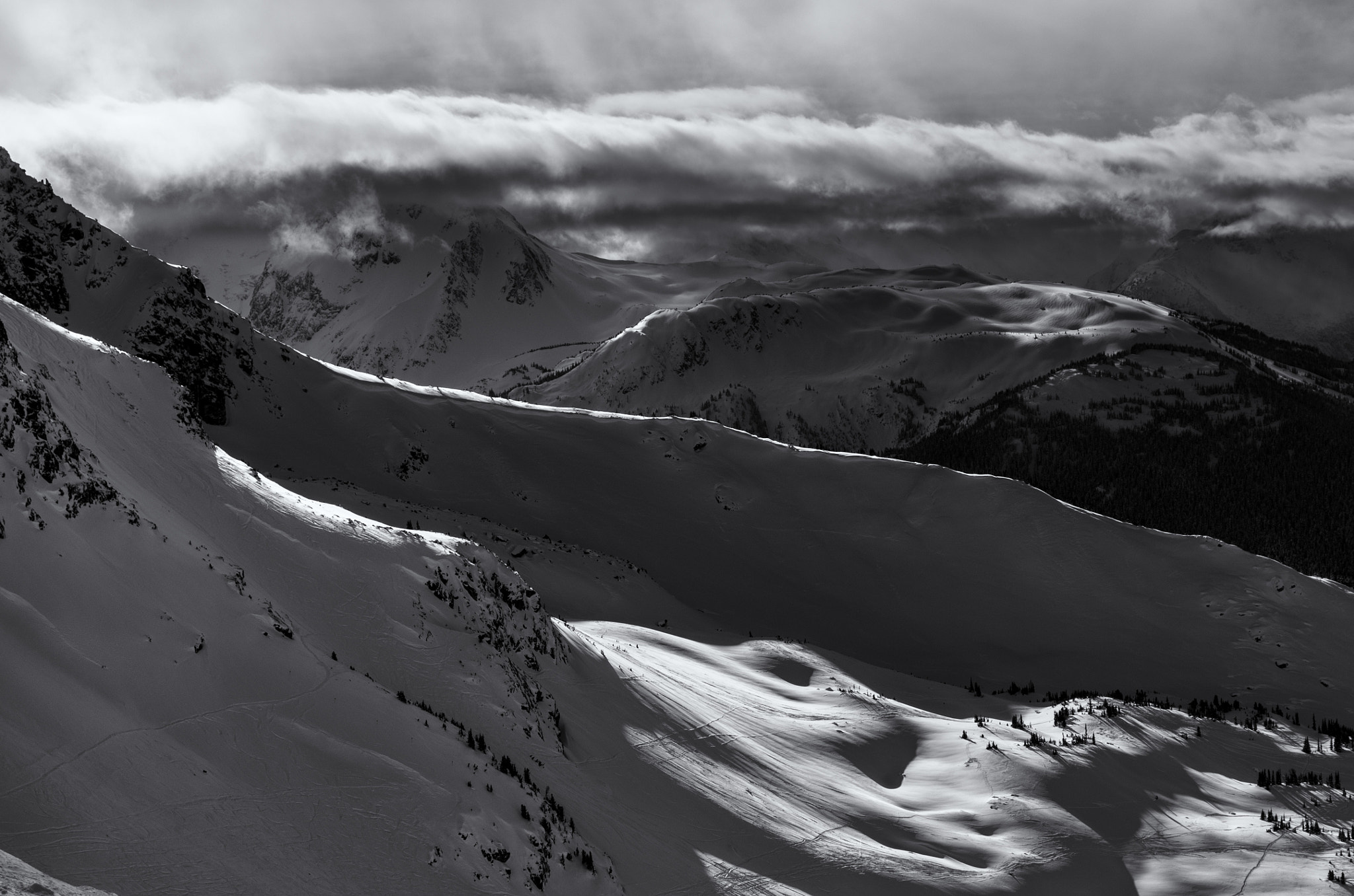 Pentax K-5 II sample photo. Sunlight on the coast mountains photography