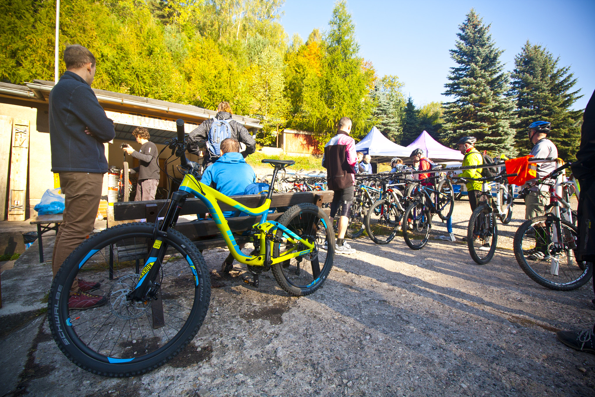 Canon EF-S 10-18mm F4.5–5.6 IS STM sample photo. Giant testing at trutnov trails photography