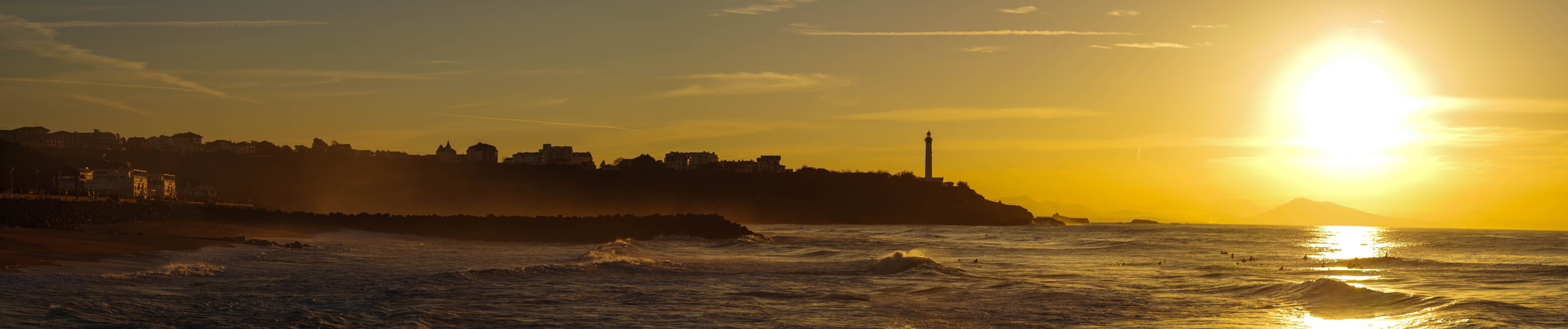 Pentax K-S2 + Sigma sample photo. Panorama anglet plages photography