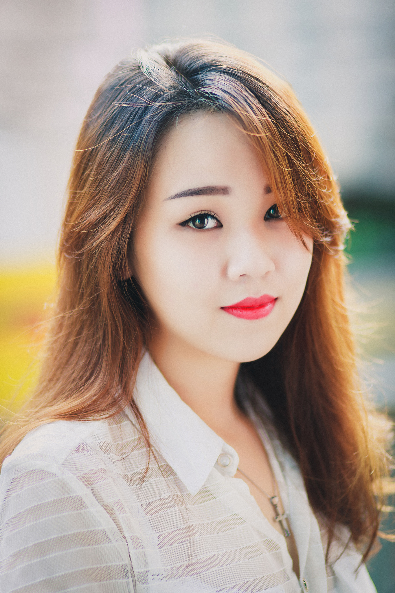 Canon EOS-1D Mark III sample photo. Smiling girl photography