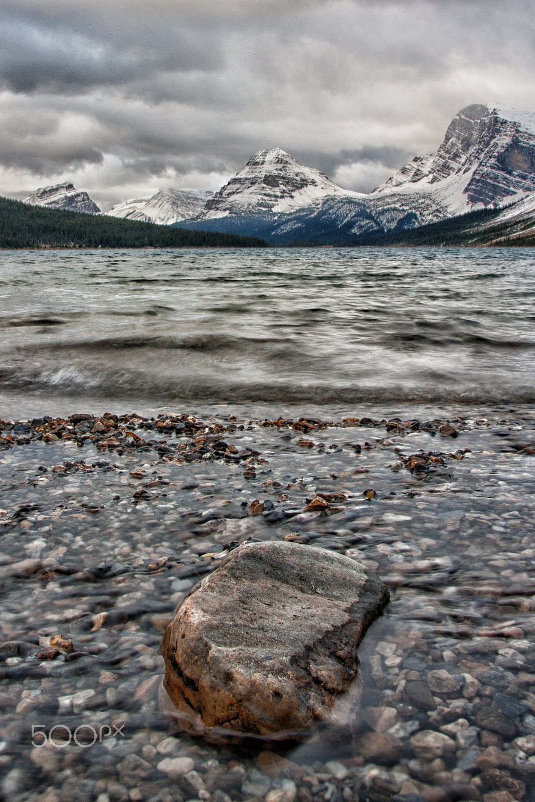 Sigma 18-250mm F3.5-6.3 DC OS HSM sample photo. Bow lake shallows photography