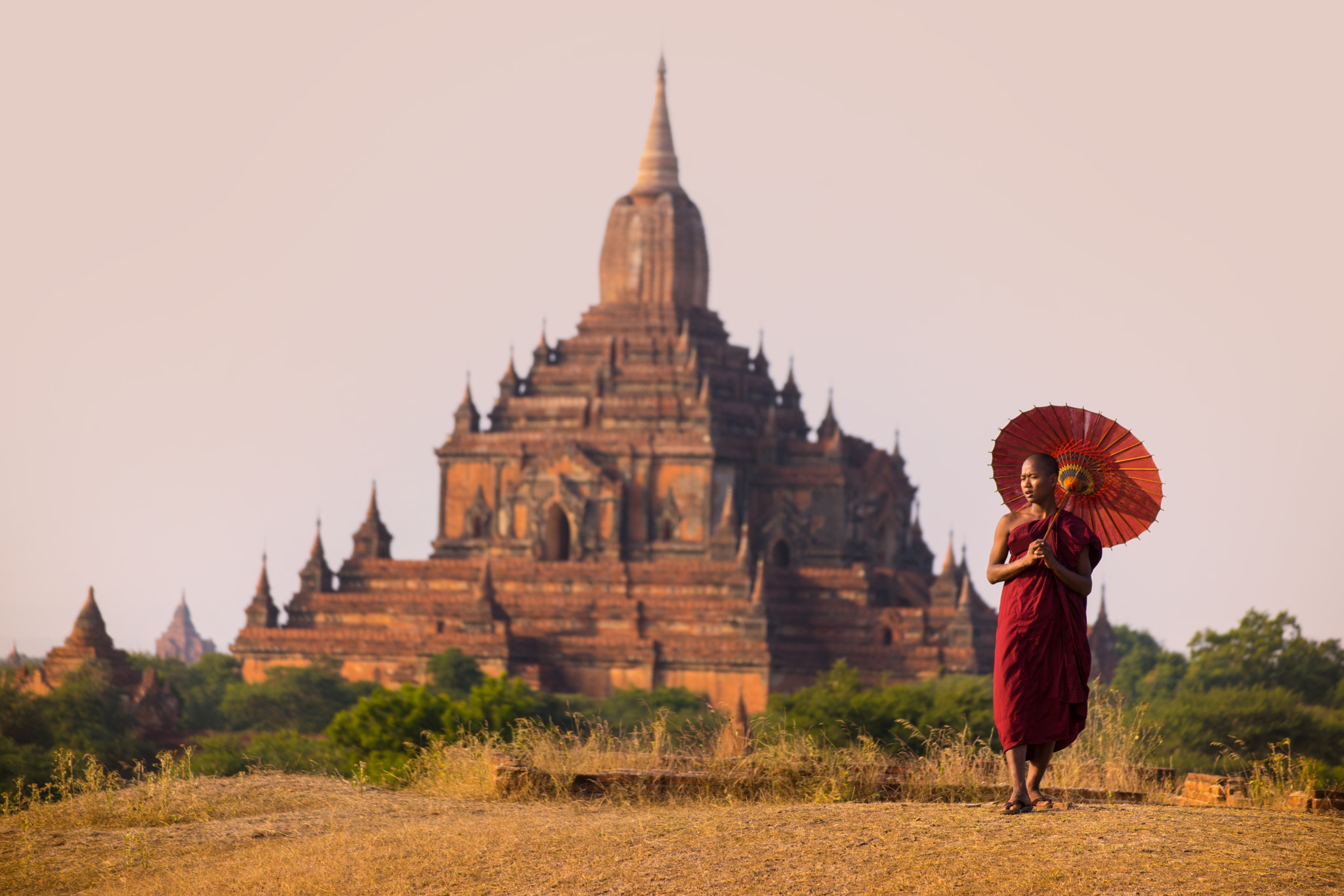 Tamron SP 70-300mm F4-5.6 Di USD sample photo. Breath of old bagan kingdom photography
