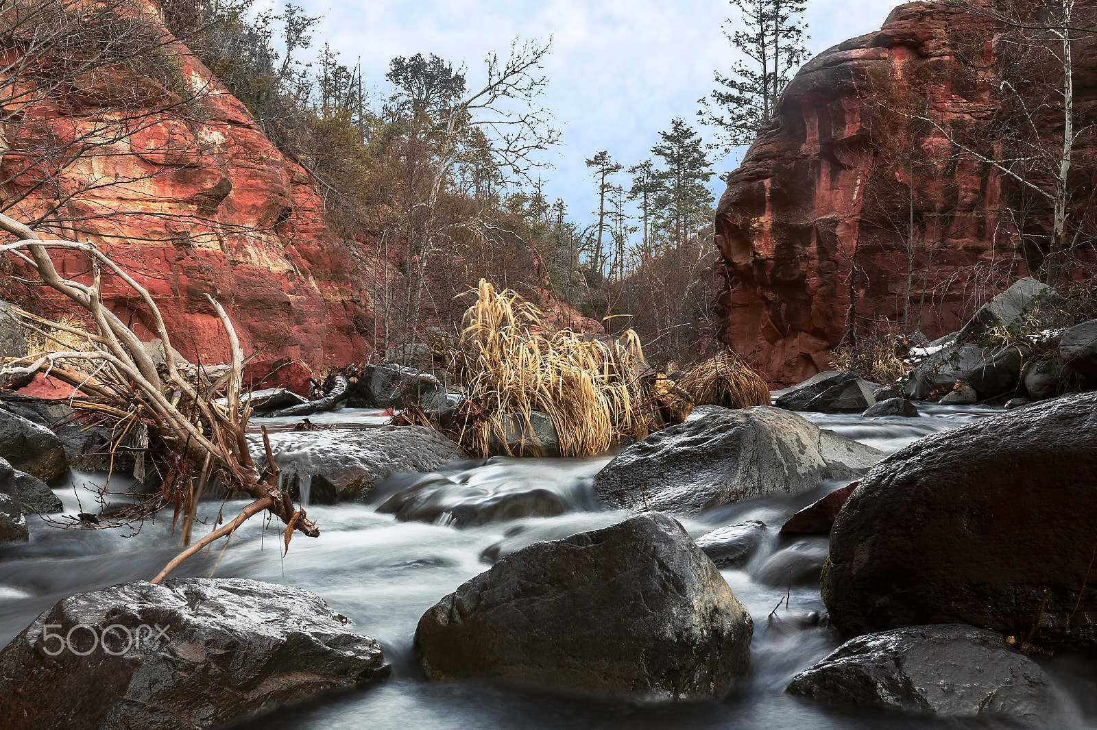 Sigma 24mm F1.4 DG HSM Art sample photo. Slide rock photography