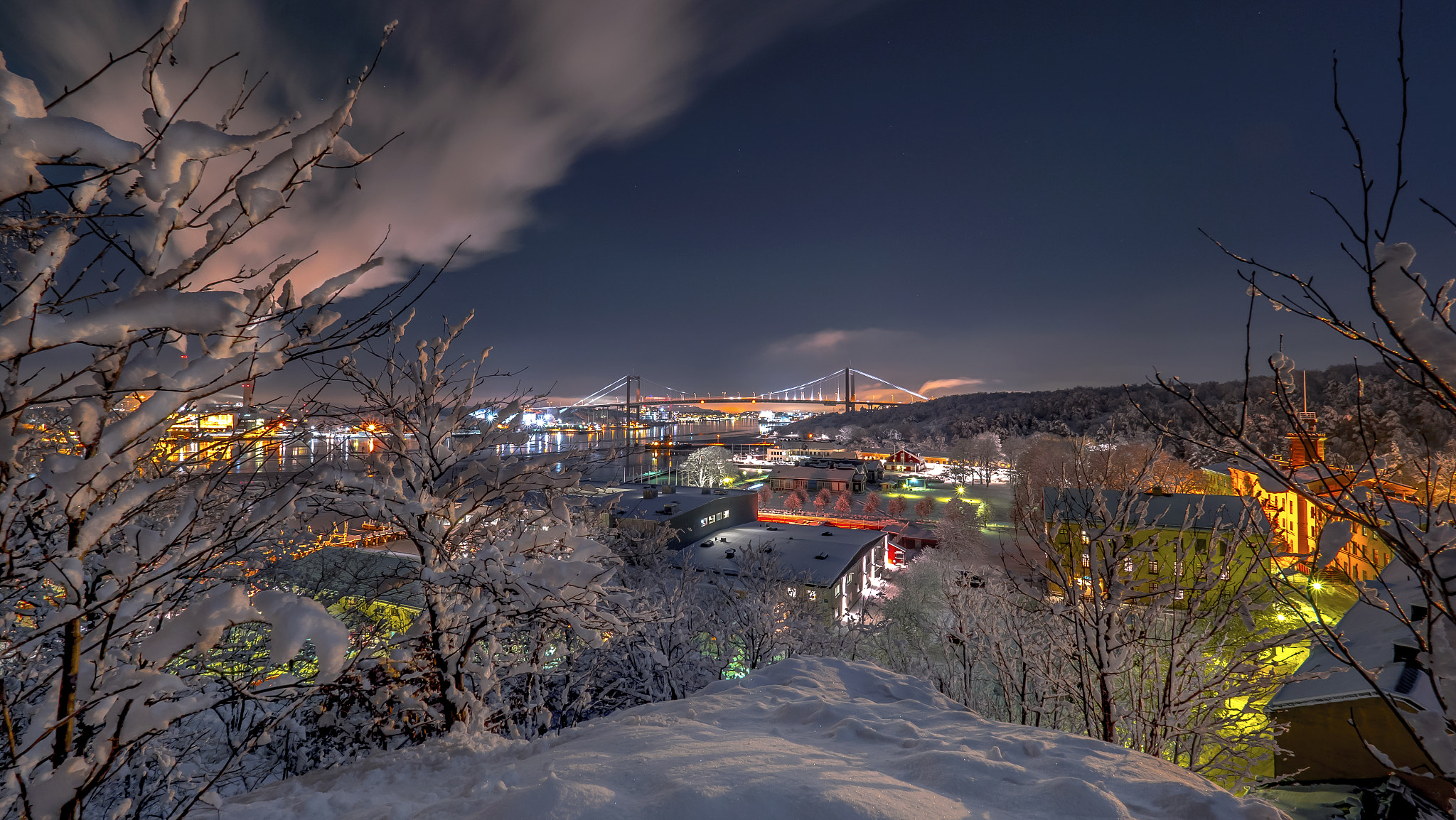 Panasonic Lumix DMC-GX8 + Olympus M.Zuiko Digital ED 7-14mm F2.8 PRO sample photo. Swedish winter photography