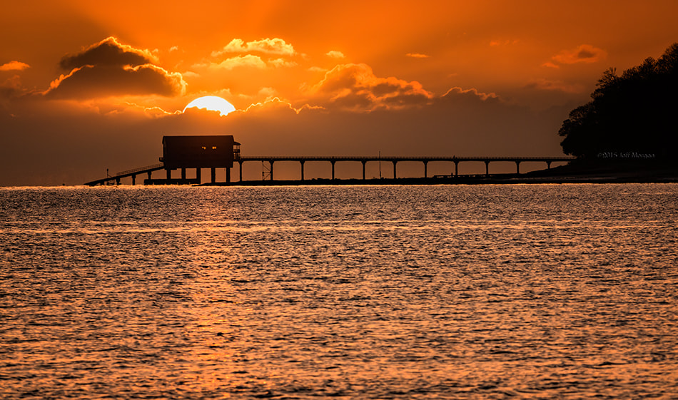 Panasonic Lumix DMC-G7 sample photo. Sunrise  rnli bembridge photography