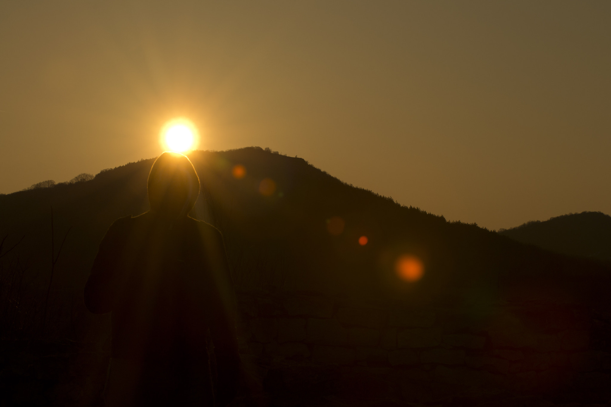 Sigma 70-200mm F2.8 EX DG OS HSM sample photo. Sunrise in the mountains photography