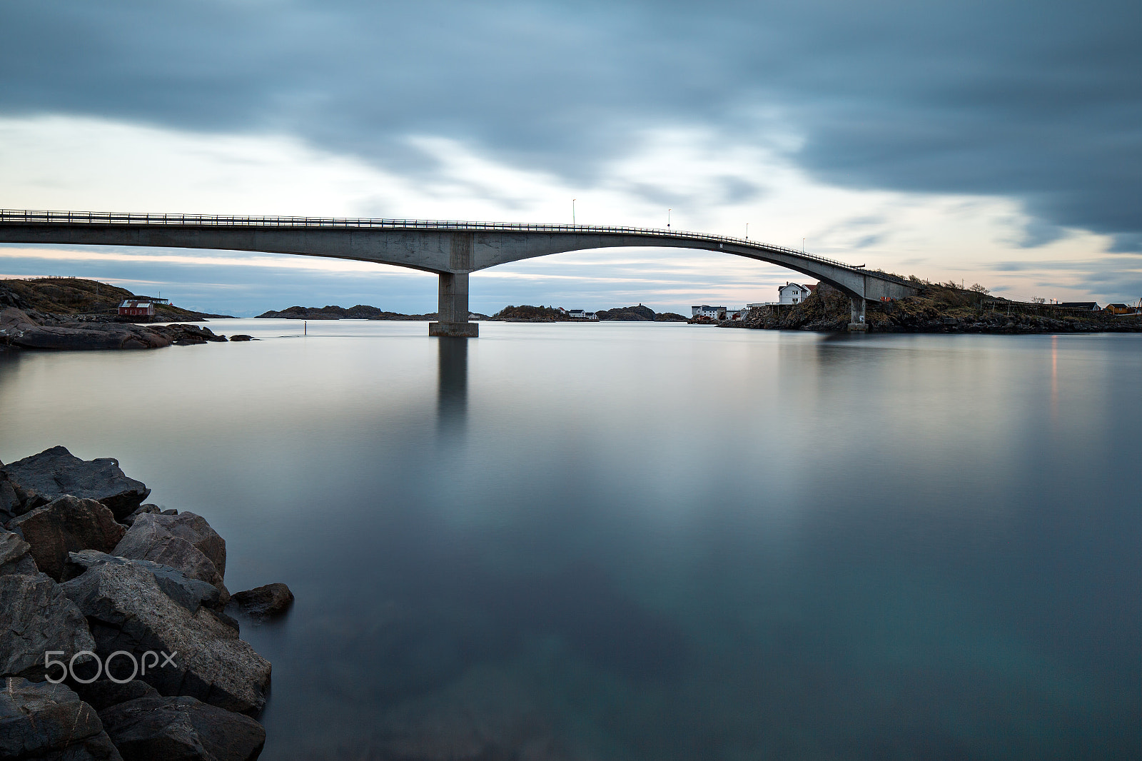 Canon TS-E 24.0mm f/3.5 L II sample photo. Lofoten bridge photography