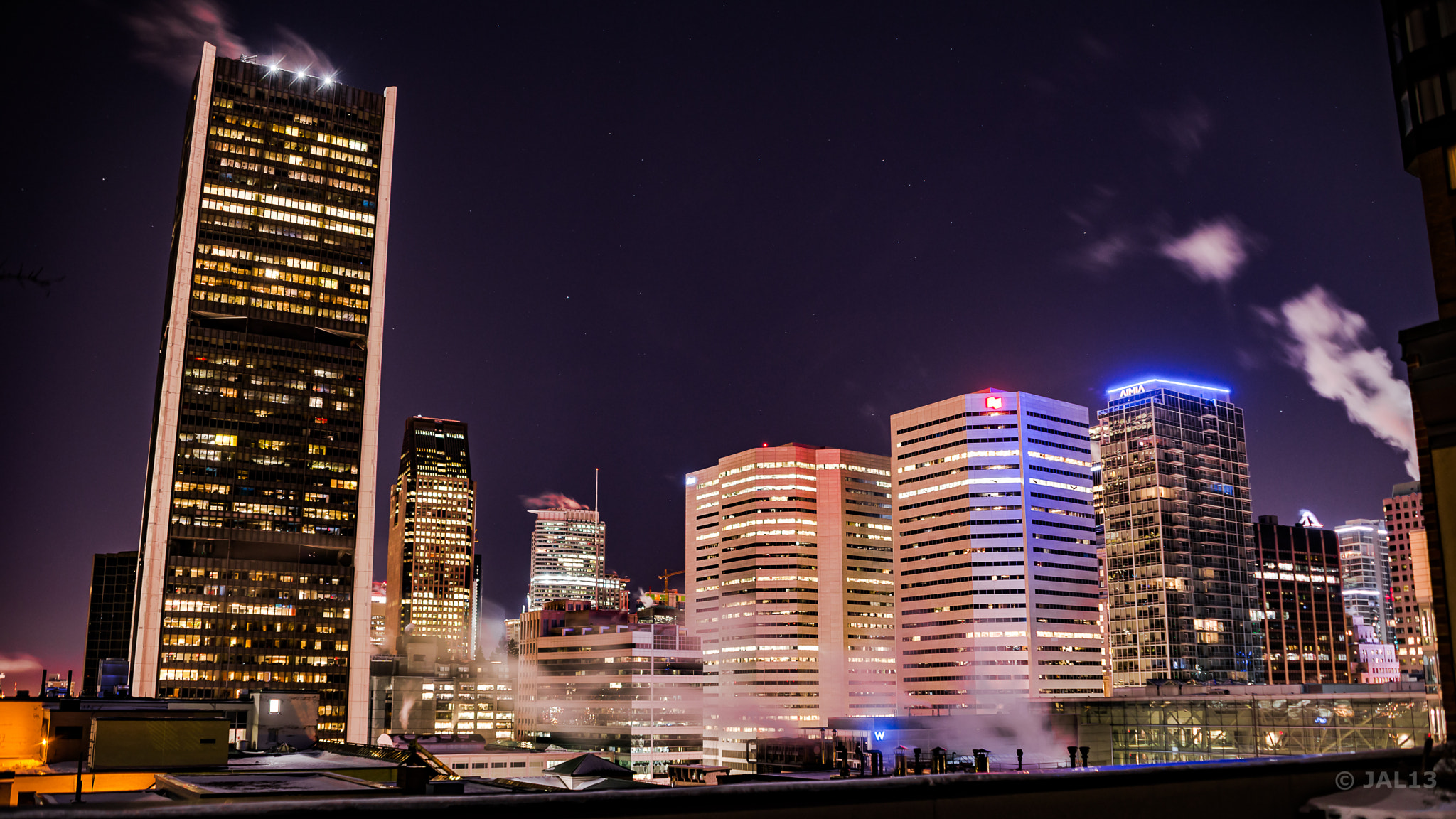 AF Zoom-Nikkor 28-85mm f/3.5-4.5 sample photo. Mtl city photography