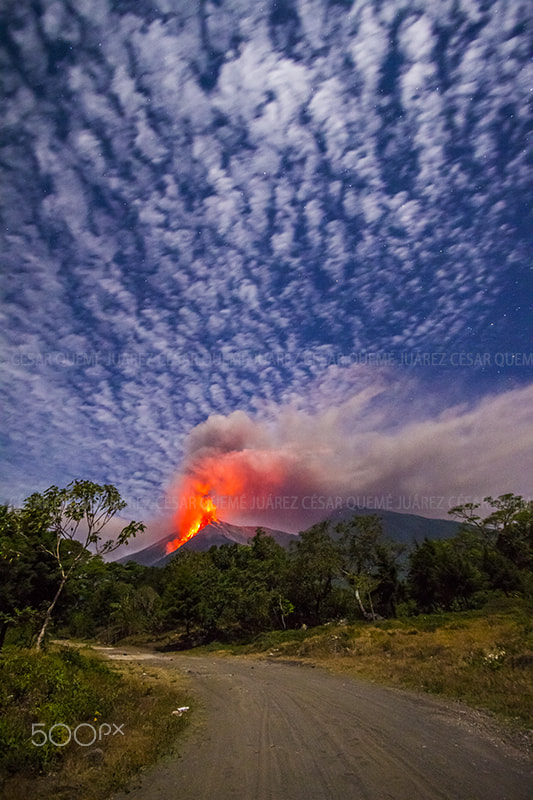 Canon EF-S 10-22mm F3.5-4.5 USM sample photo. Volcán de fuego 2 photography
