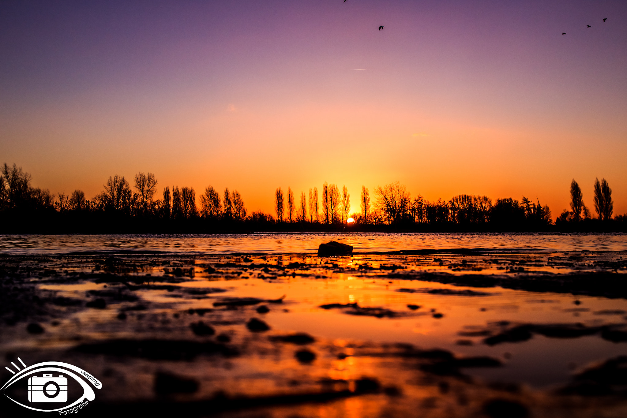 Sigma 17-70mm F2.8-4 DC Macro OS HSM sample photo. Deep orange sunrise photography
