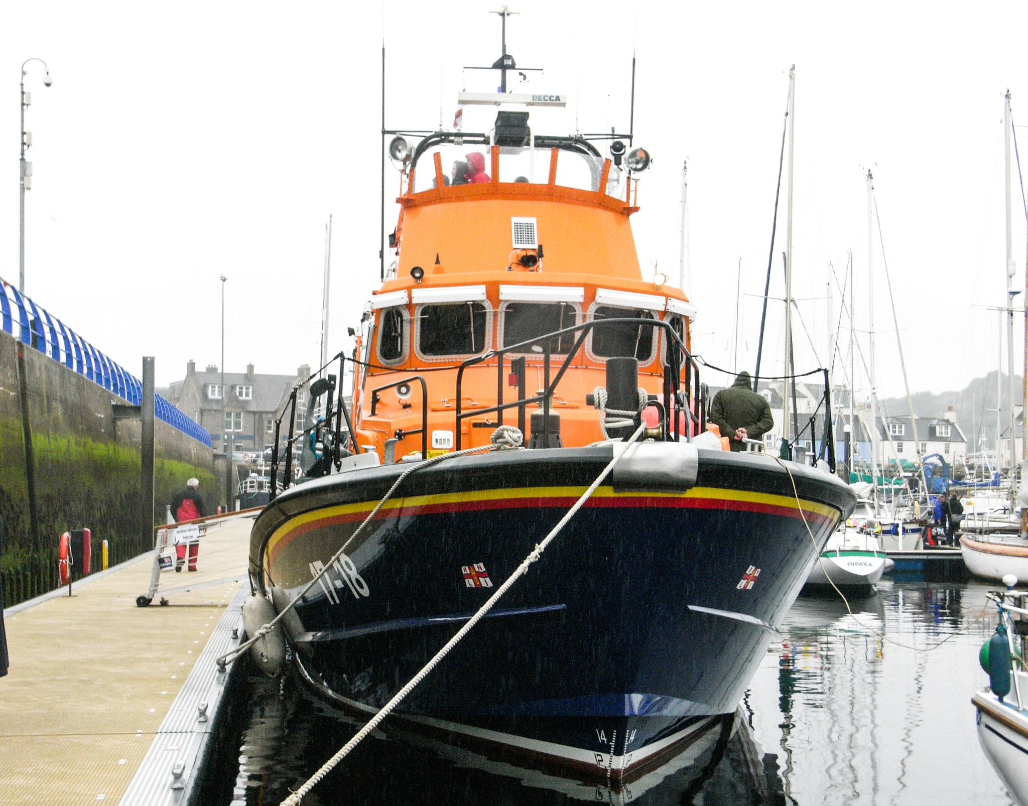 Ricoh Caplio R6 sample photo. Lifeboat photography