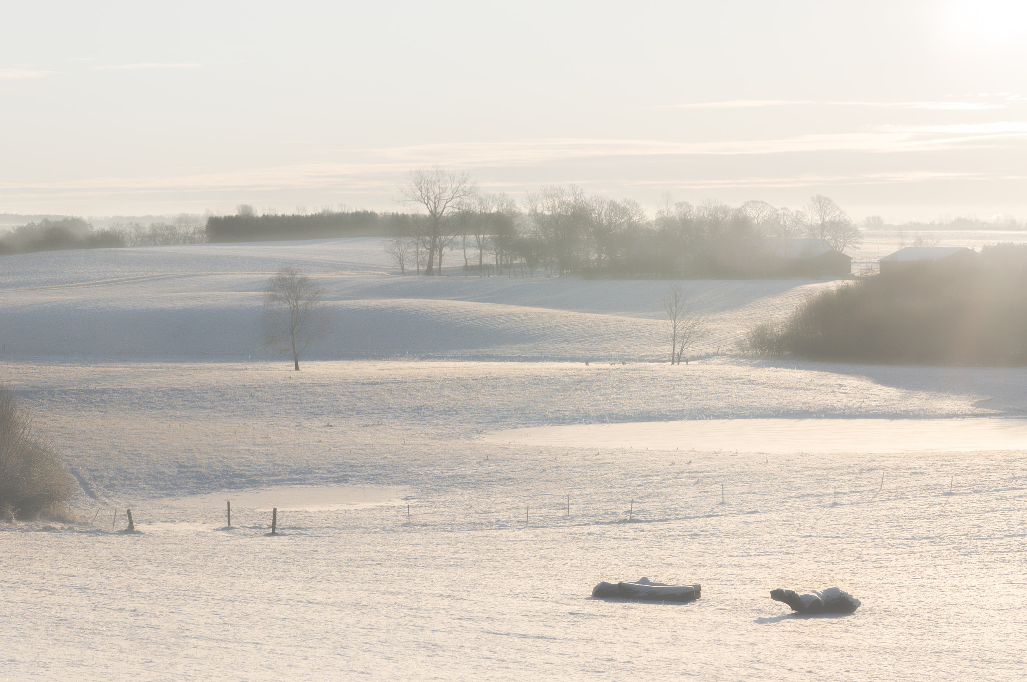 Sony SLT-A55 (SLT-A55V) + Sigma 17-70mm F2.8-4 DC Macro HSM sample photo. White landscape photography