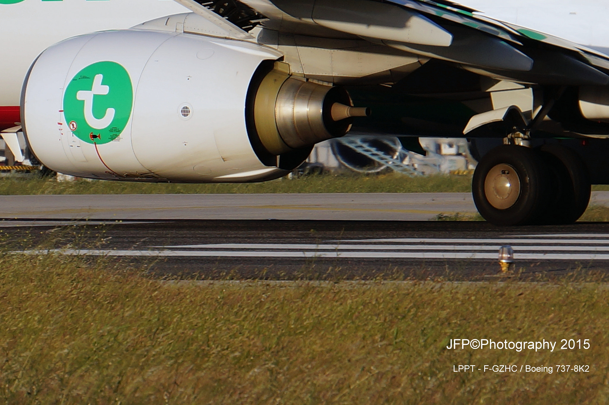 Sony E 55-210mm F4.5-6.3 OSS sample photo. Transavia f gzhc boeing k() photography