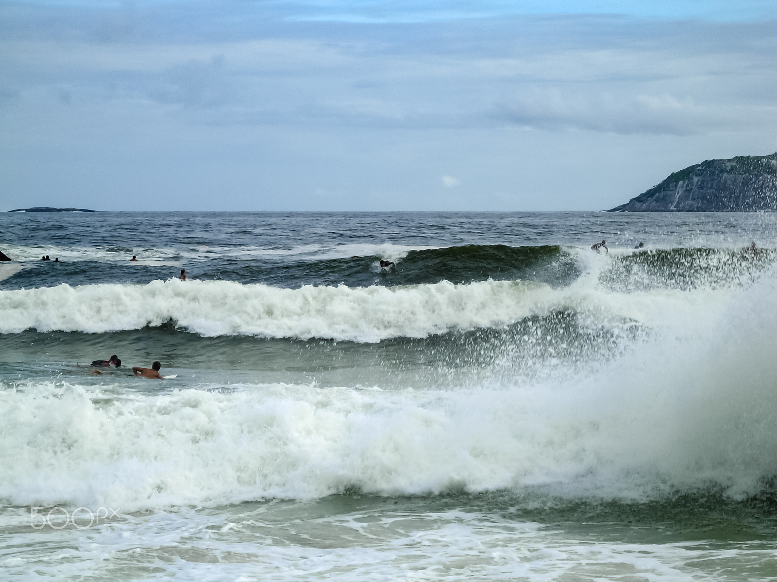 Nikon COOLPIX P3 sample photo. Brazilian famous ipanema beach in beautiful  tropical rio de janeiro  photography