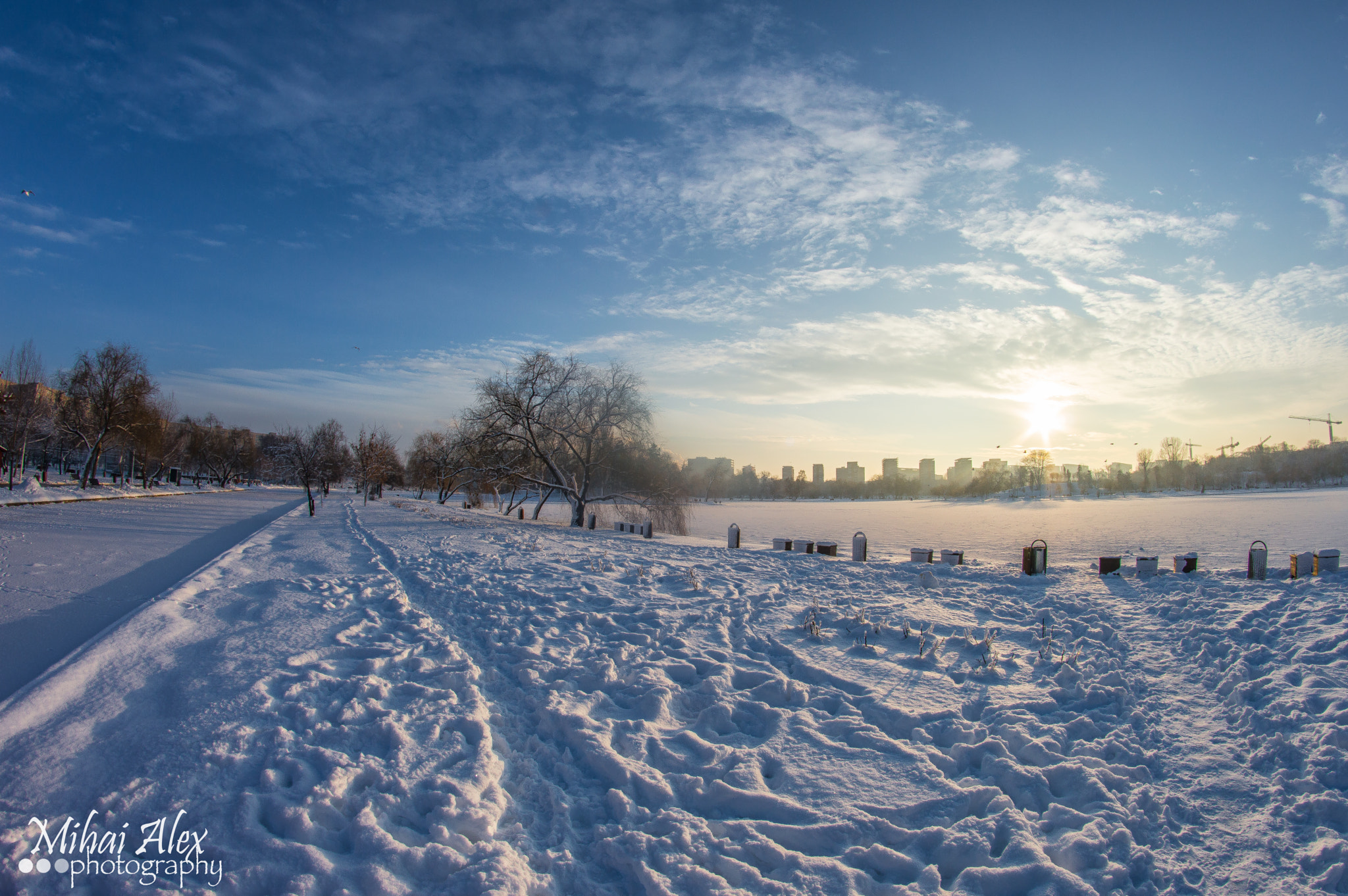 Nikon D3200 + Samyang 8mm F3.5 Aspherical IF MC Fisheye sample photo. Frozen photography