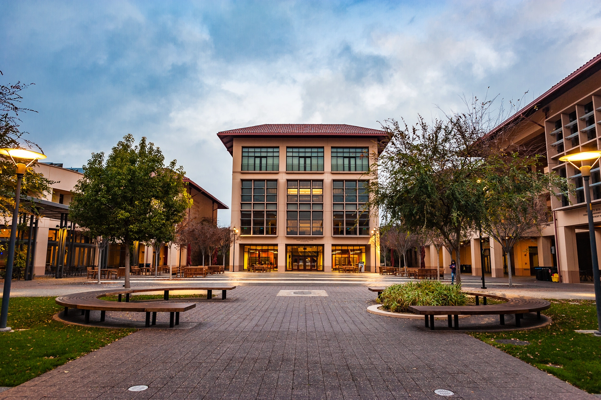 Nikon AF-S Nikkor 24mm F1.4G ED sample photo. Stanford university photography