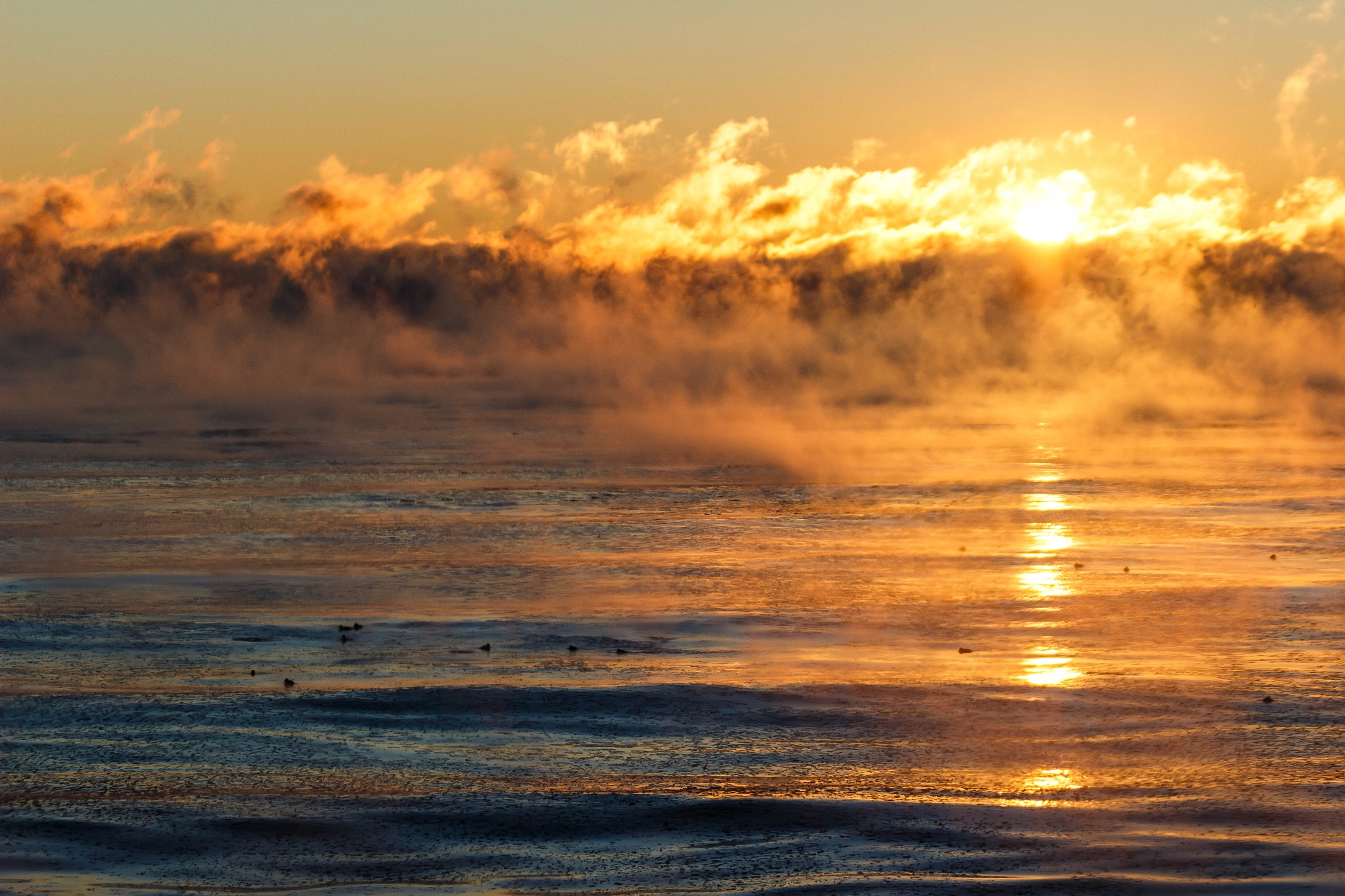 Tamron SP 35mm F1.8 Di VC USD sample photo. Lake on fire photography