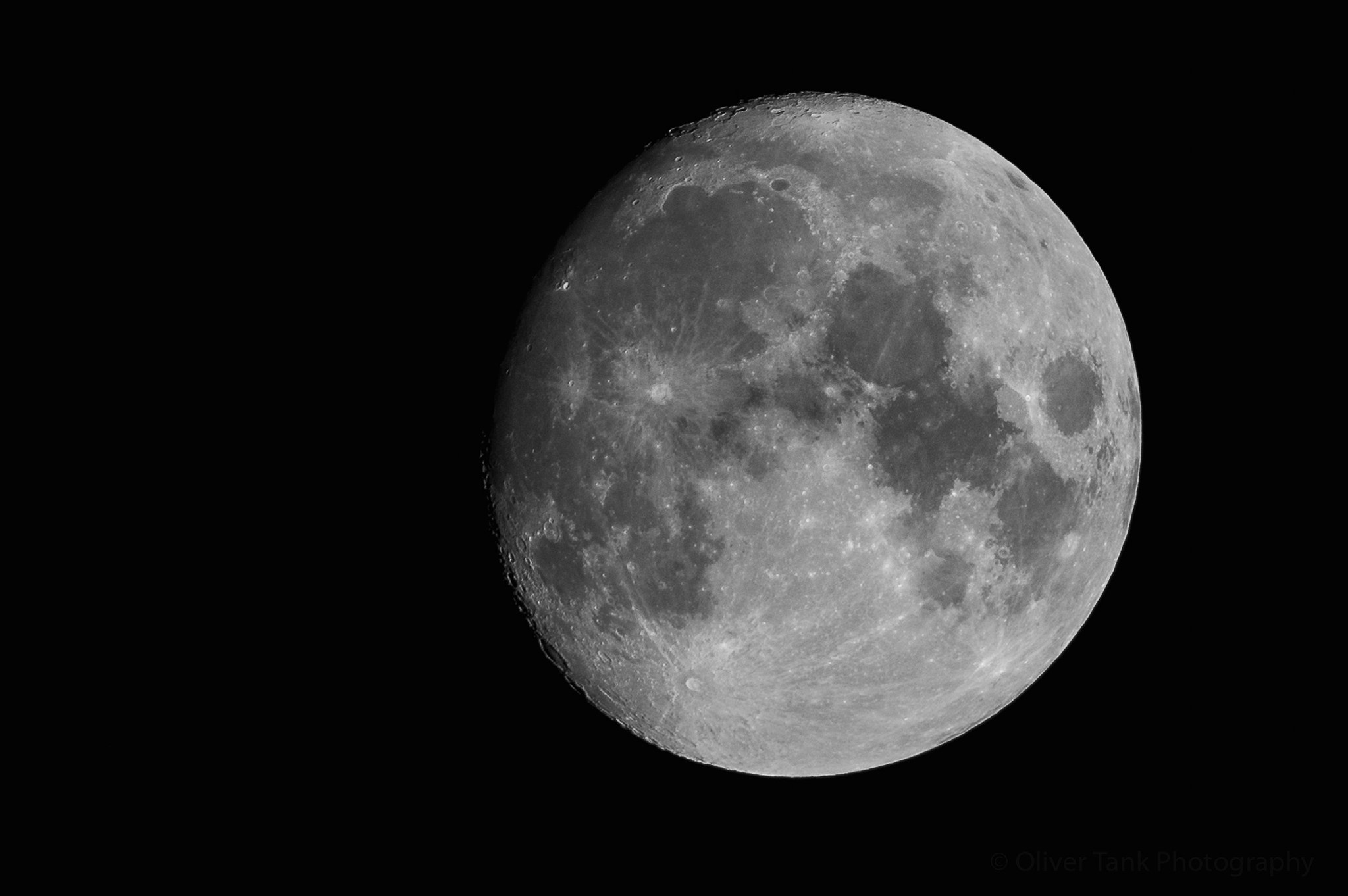 Pentax K-3 sample photo. Moon photography