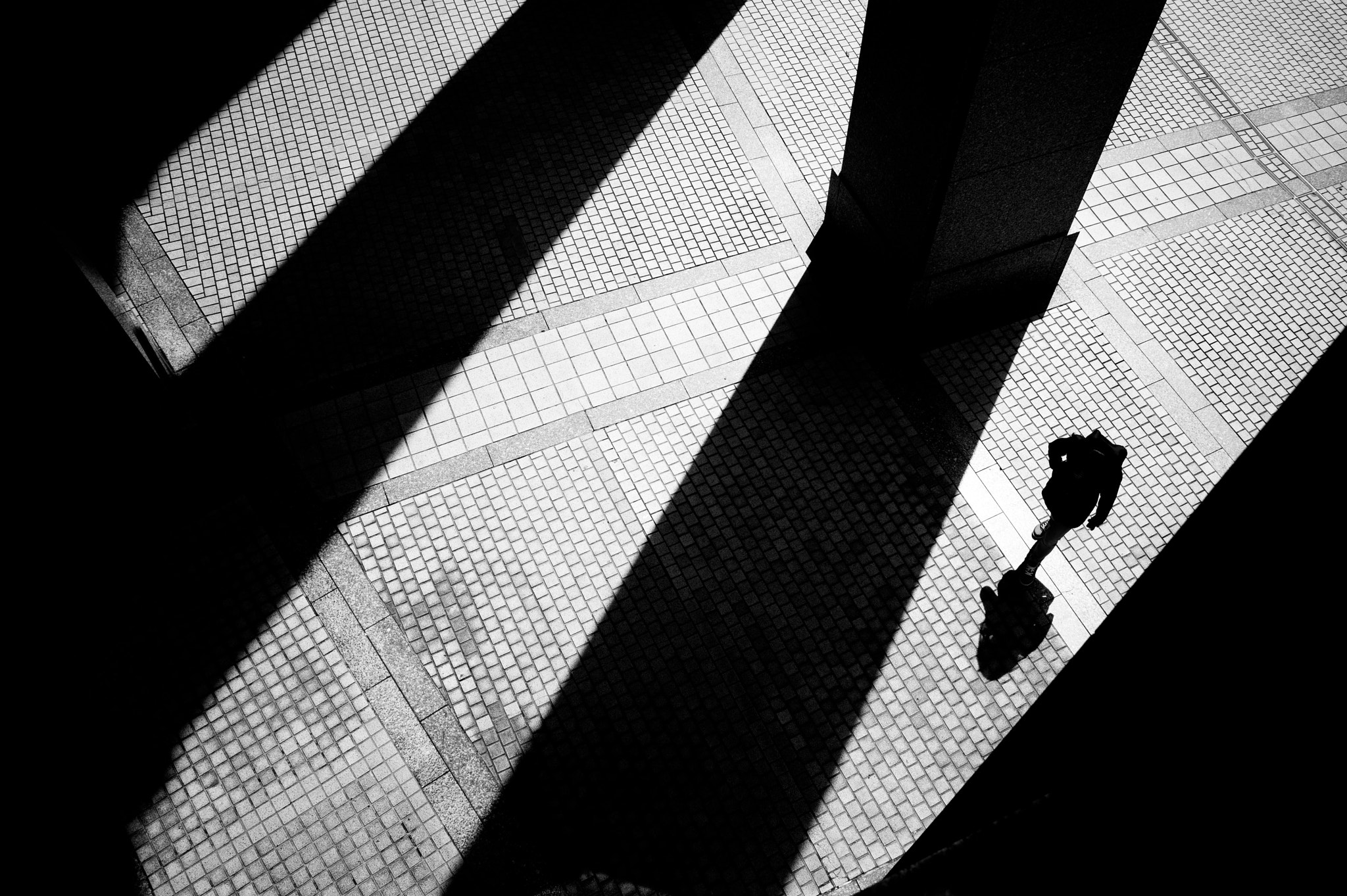 Leica Elmarit-M 24mm F2.8 ASPH sample photo. Pillars and shadows photography